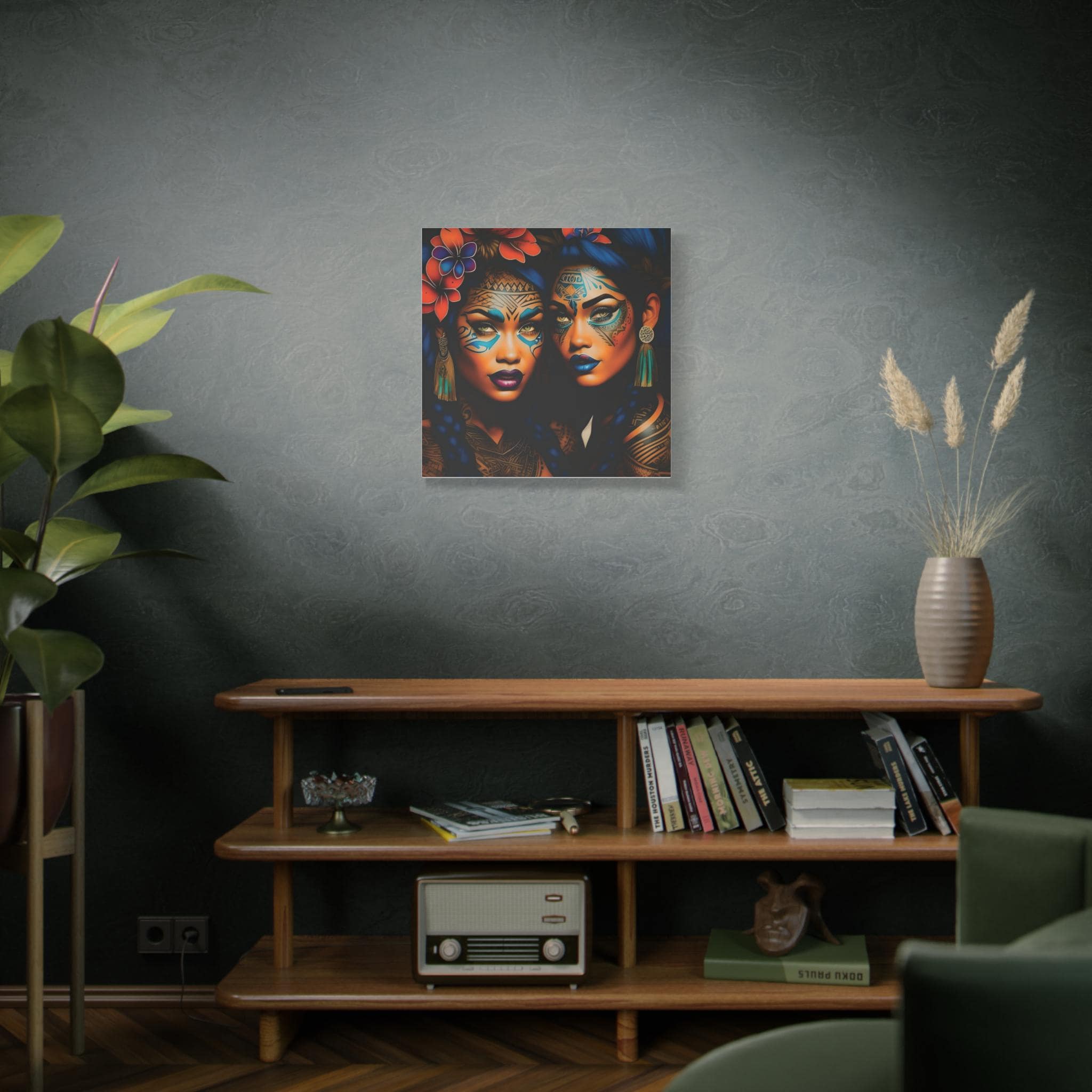 Painted Ladies - Canvas Wall Art