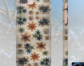 Starfish on the Move iPhone Snap Case - Walt Smith Fiji Ocean Art - Supports ADE Reef Restoration