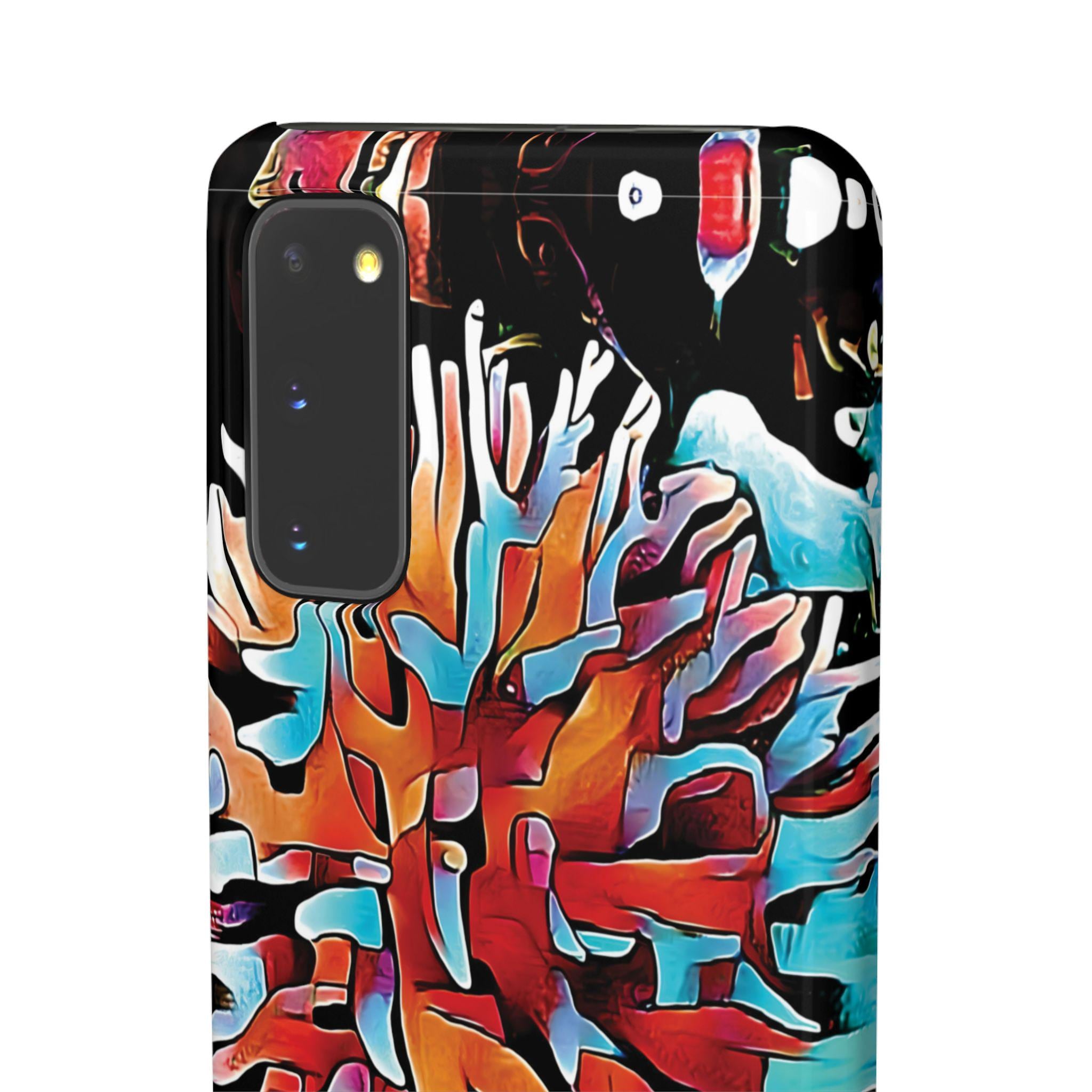 Aqua Spike Android Snap Case - Walt Smith Fiji Ocean Art - Supports ADE Reef Restoration