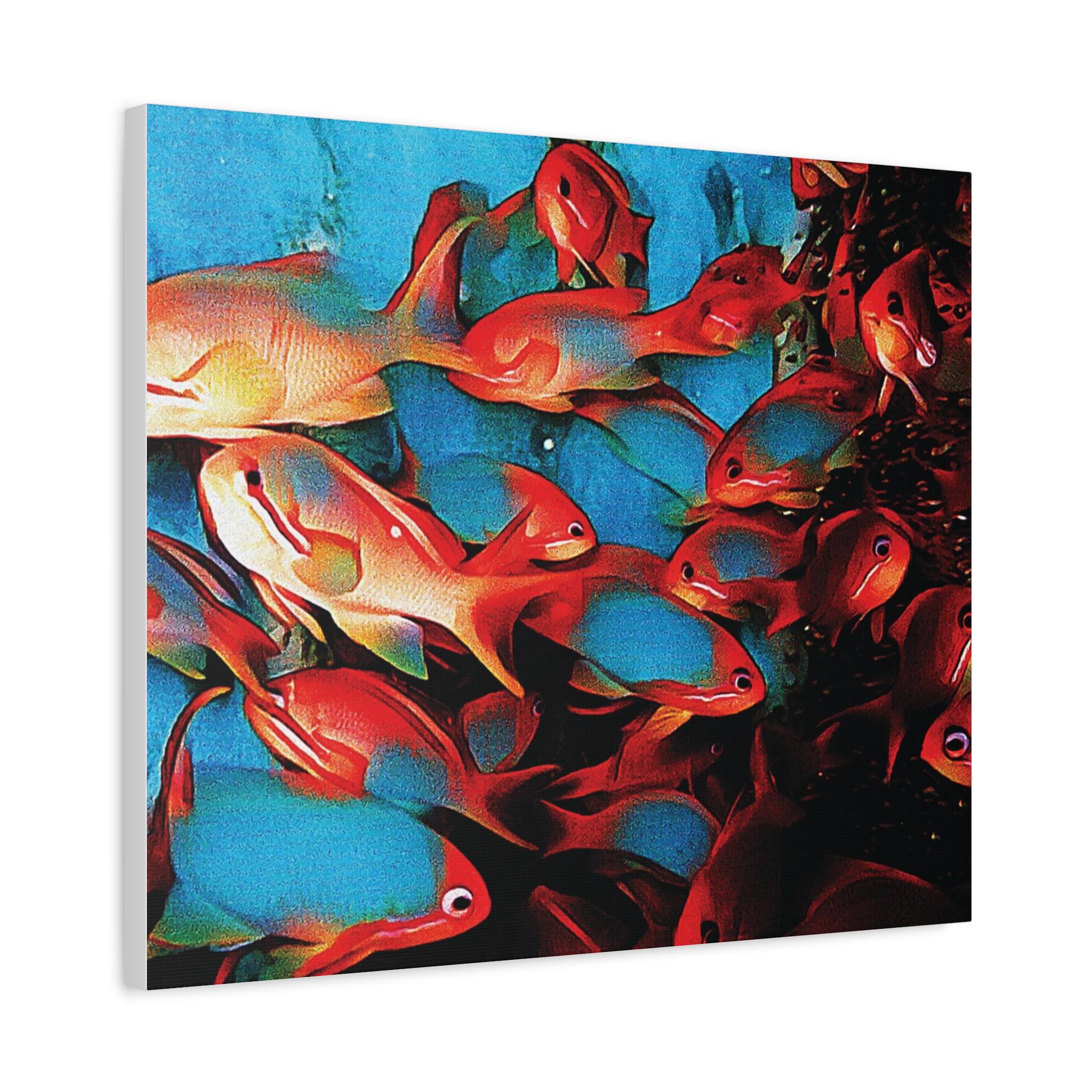 Out of the Blue - Canvas Wall Art