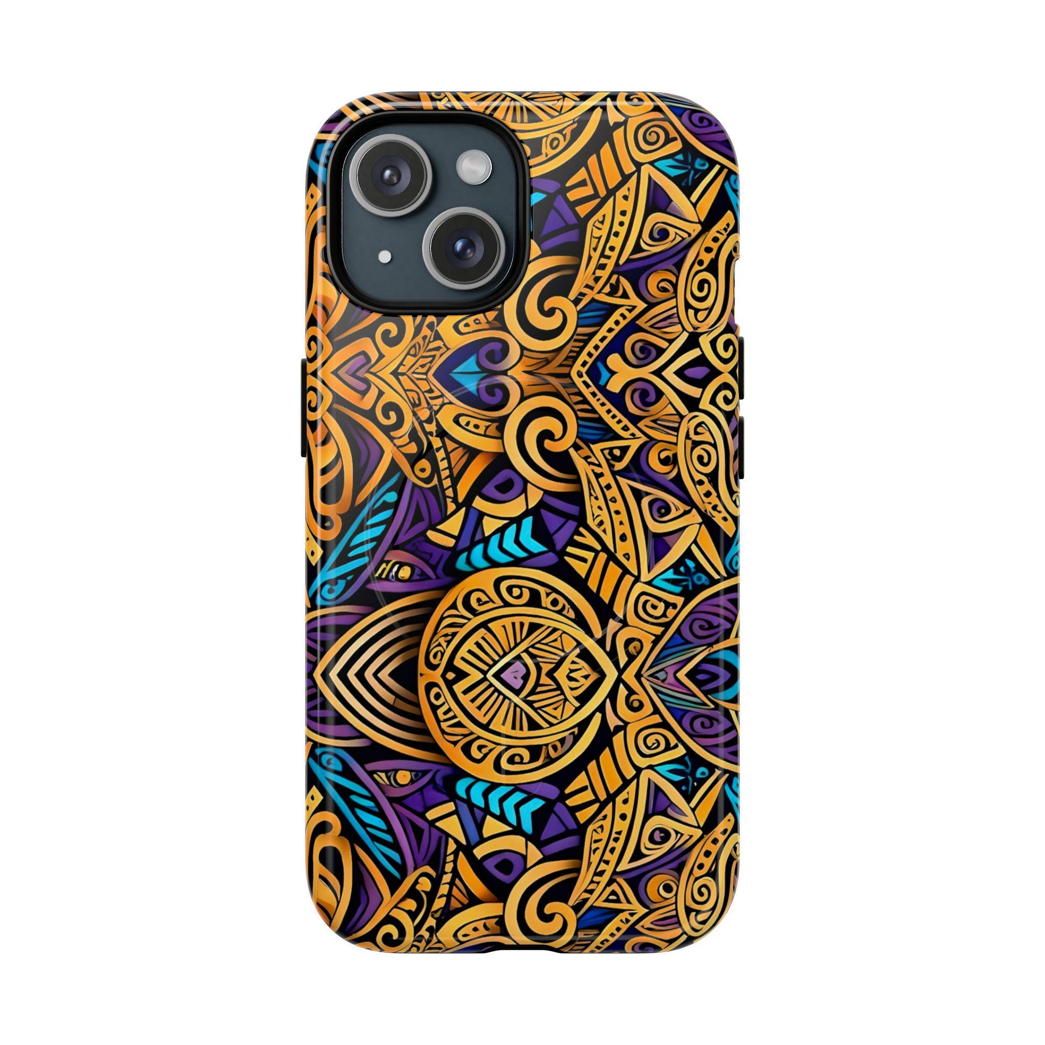 Gold Indo iPhone Magnetic Case - Walt Smith Fiji Ocean Art - Supports ADE Reef Restoration