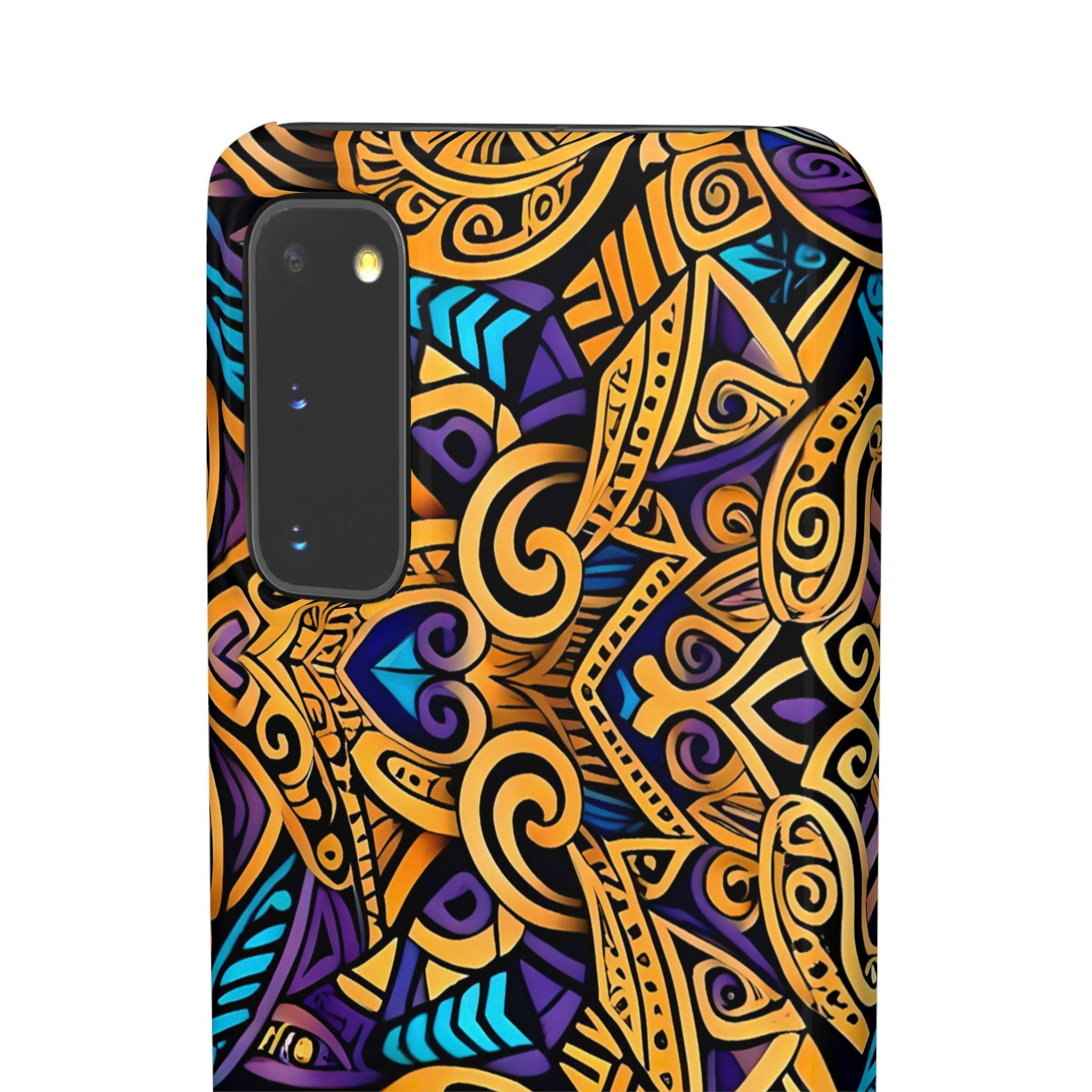 Gold Indo Android Snap Case - Walt Smith Fiji Ocean Art - Supports ADE Reef Restoration
