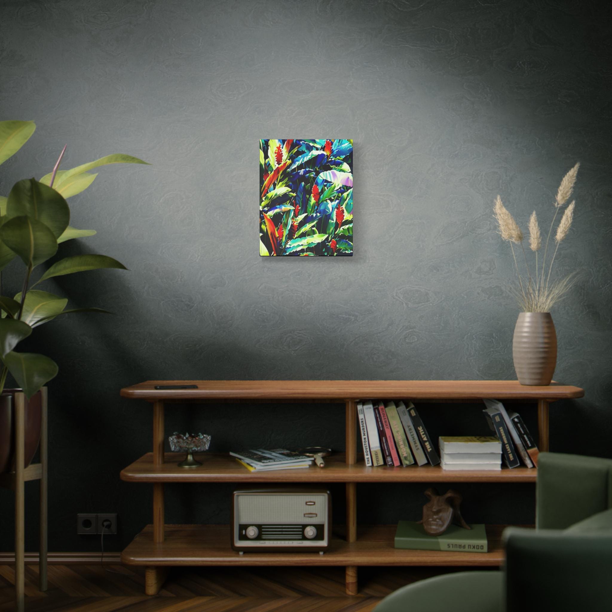 Floral Ginger Canvas Wall Art
