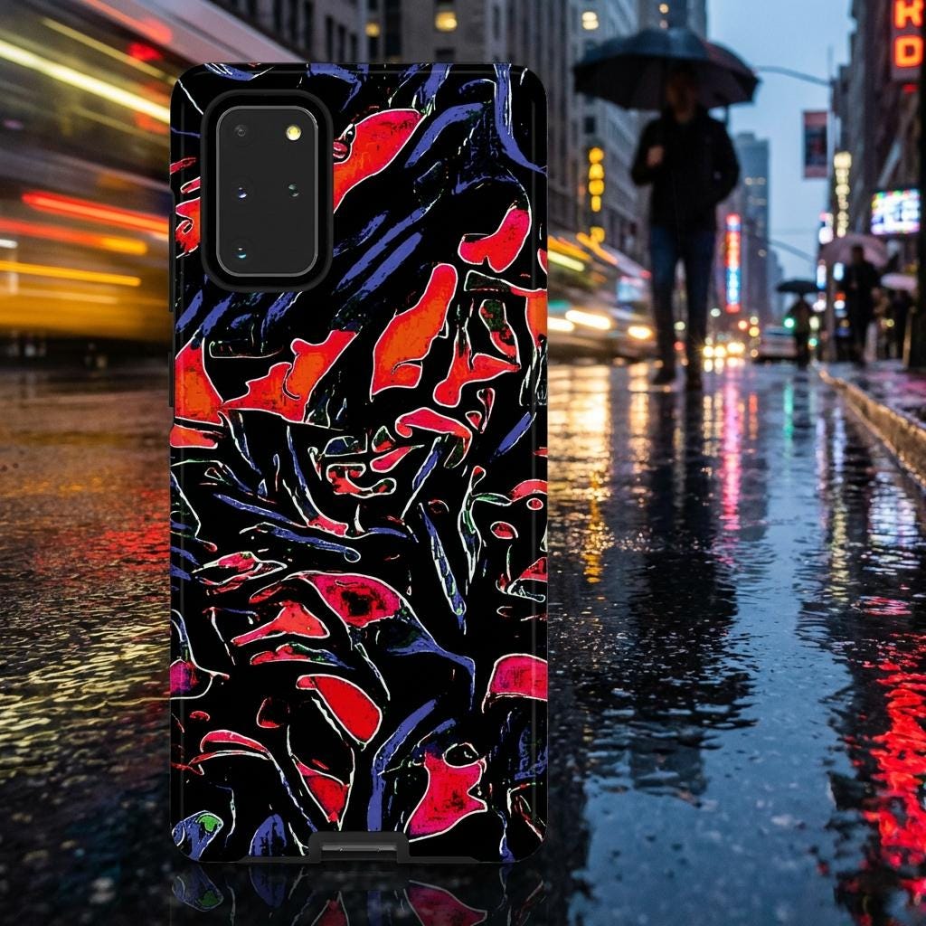 Dark Rider Android Tough Case - Walt Smith Fiji Ocean Art - Supports ADE Reef Restoration