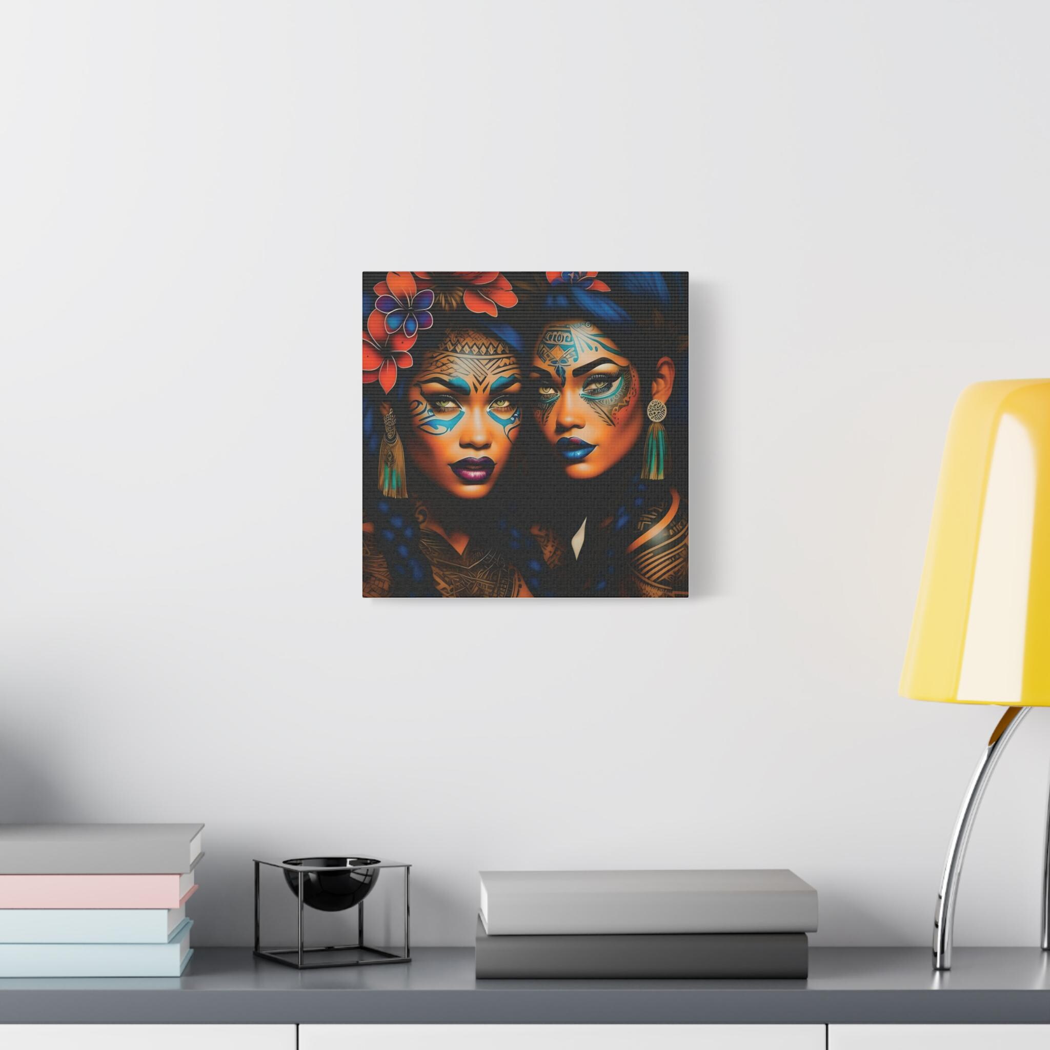Painted Ladies - Canvas Wall Art