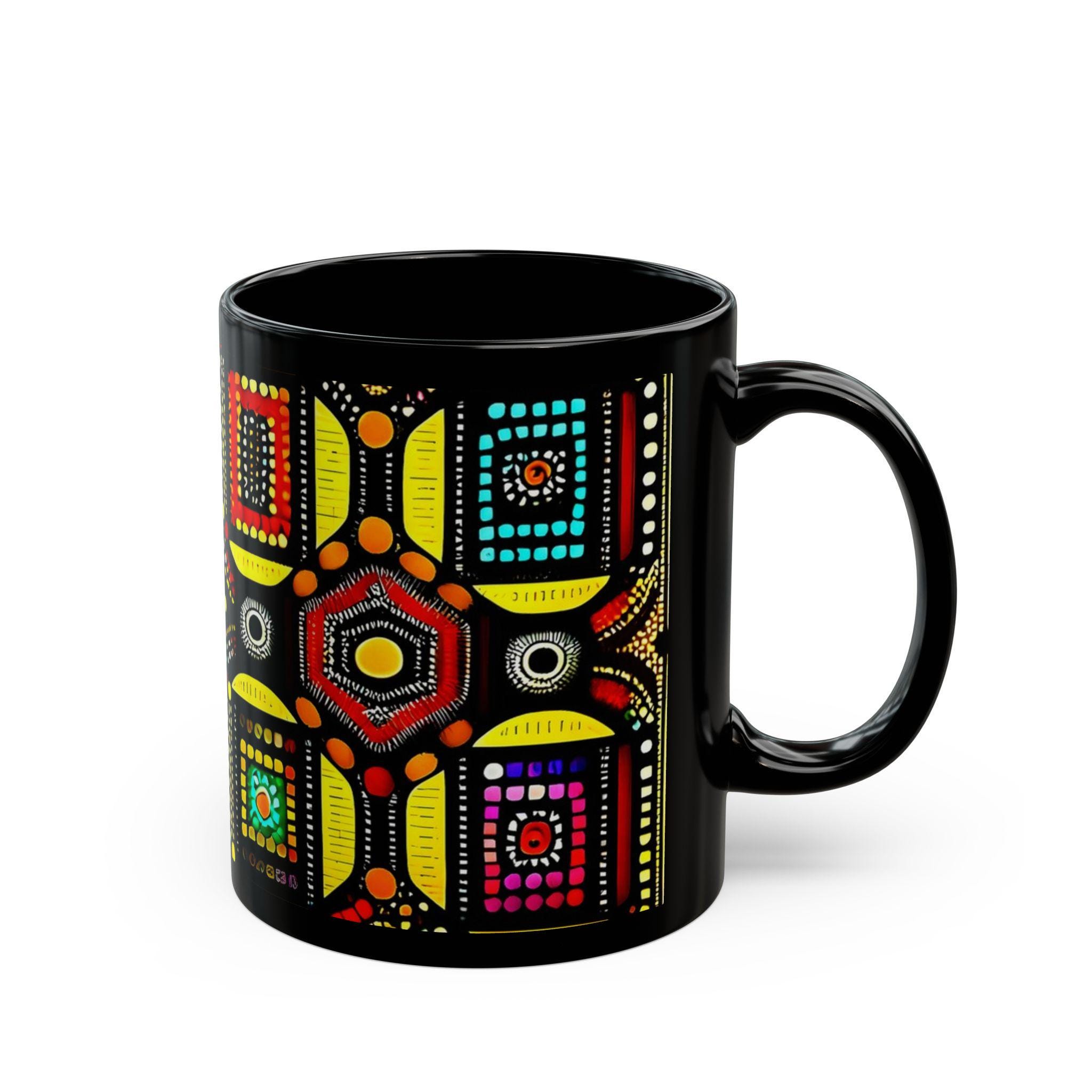 Square Dots - Coffee Mug