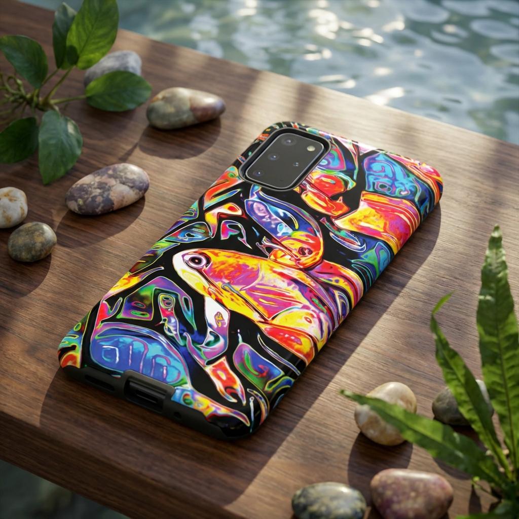 Busy Day Android Tough Case - Walt Smith Fiji Ocean Art - Supports ADE Reef Restoration