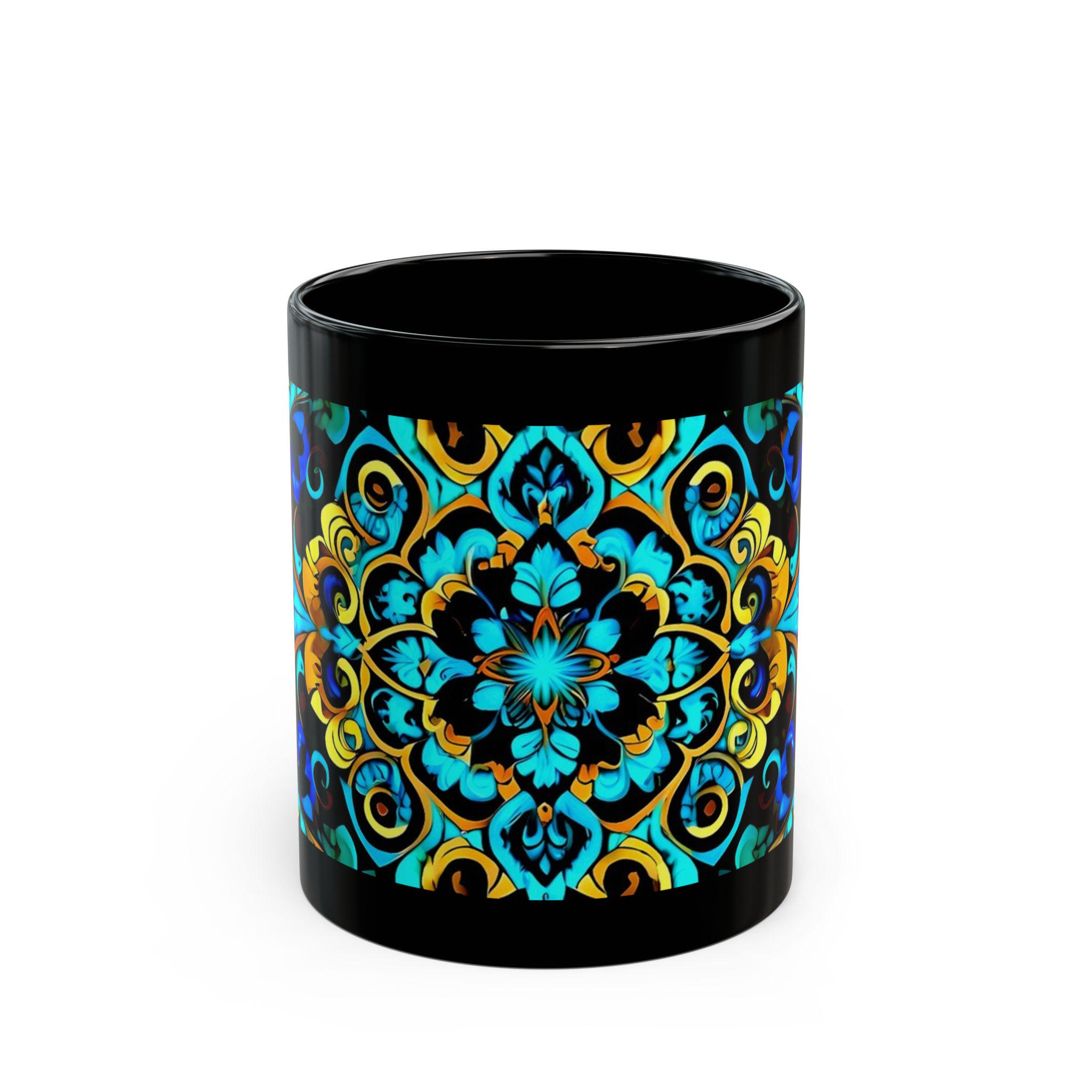 Blue Lace C - Coffee Mug