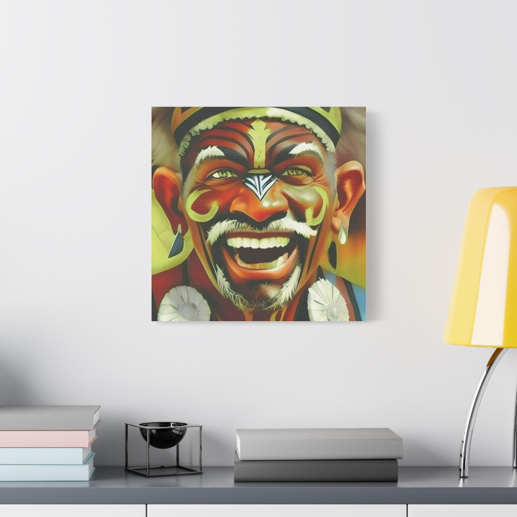 Happy Elder - Canvas Wall Art