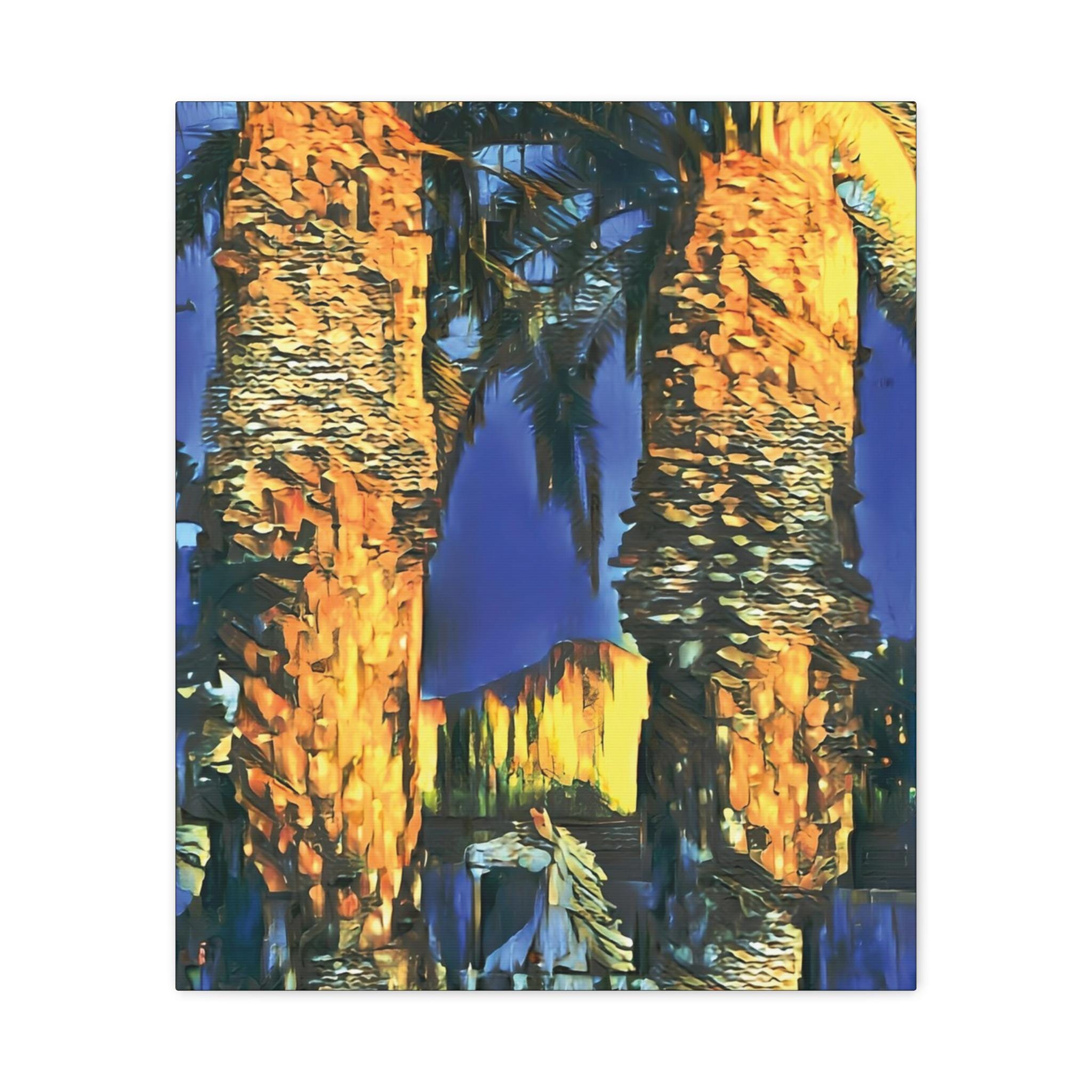 Golden Touch Canvas Wall Art