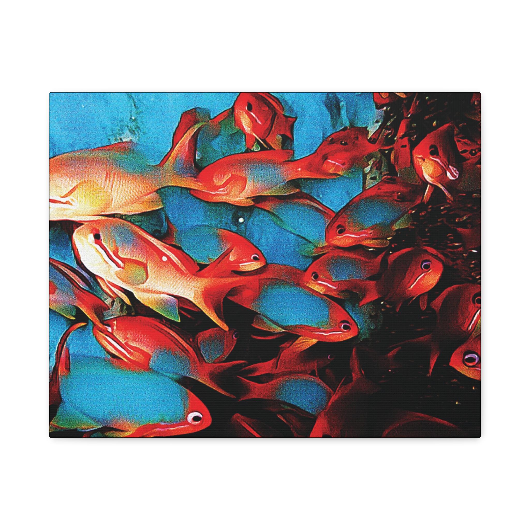 Out Of The Blue Canvas Wall Art