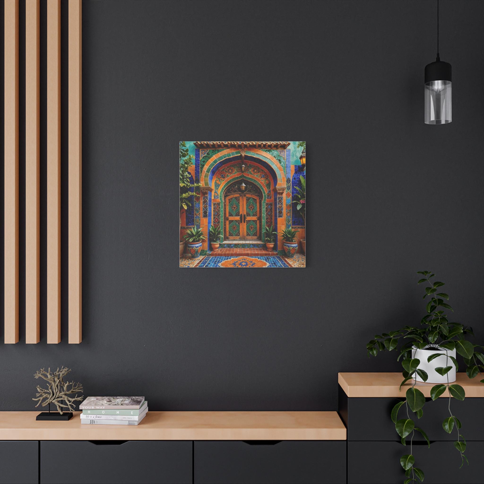 Village Door - Canvas Wall Art
