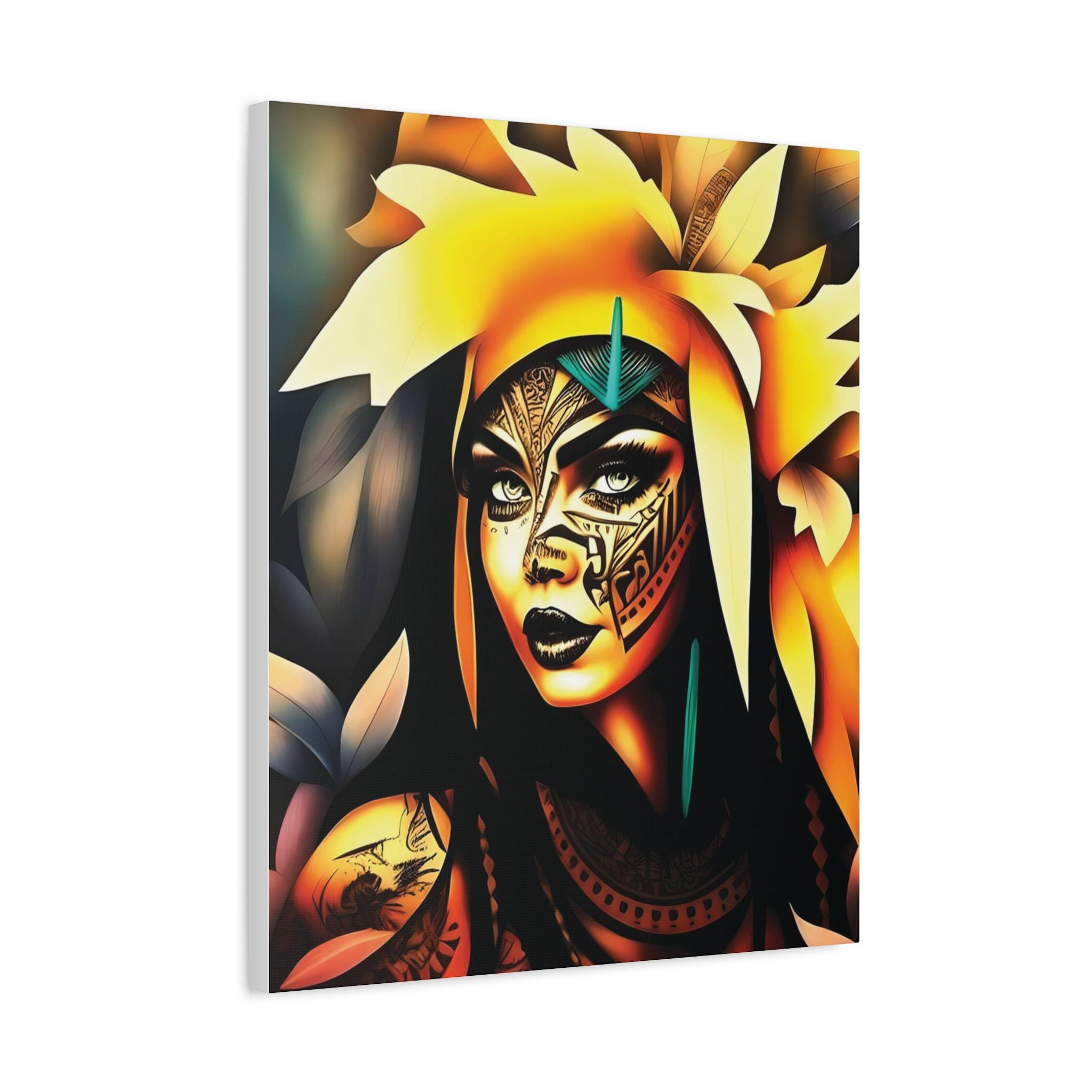 Poly Princess - Canvas Wall Art