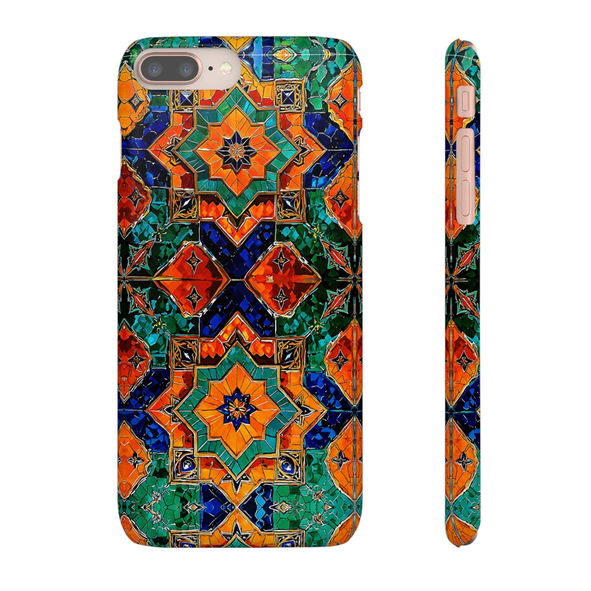 Moroccan Style iPhone Snap Case - Walt Smith Fiji Ocean Art - Supports ADE Reef Restoration