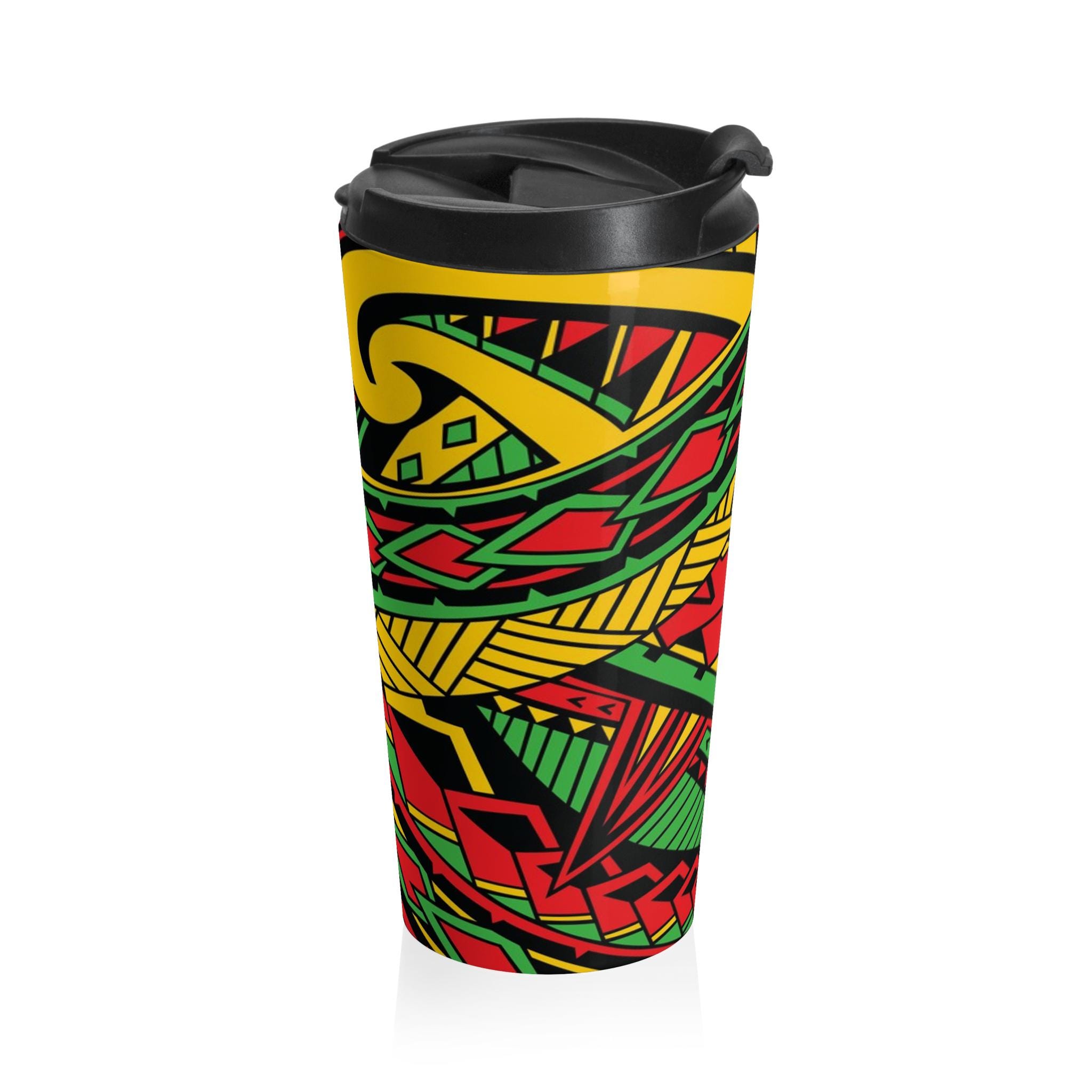 Reggae Lion Front - Travel Mug