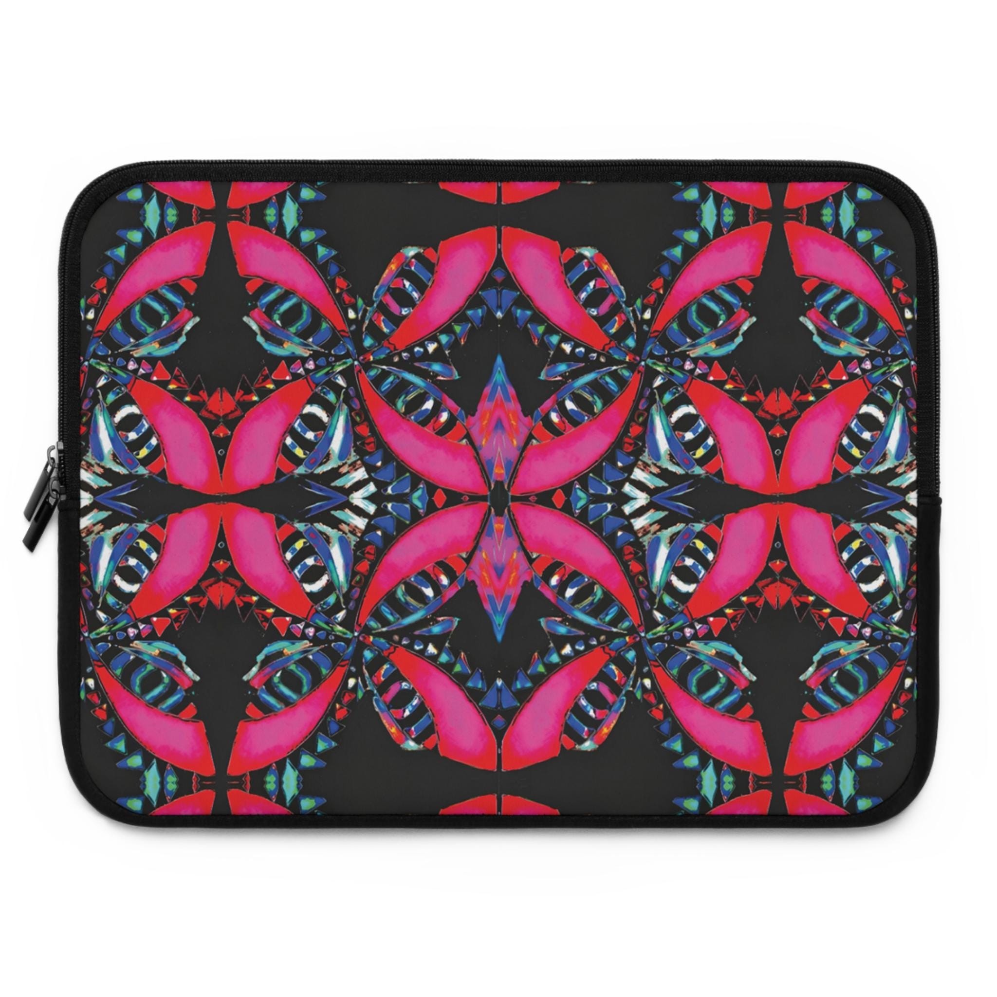Pink on Black - Laptop Sleeve