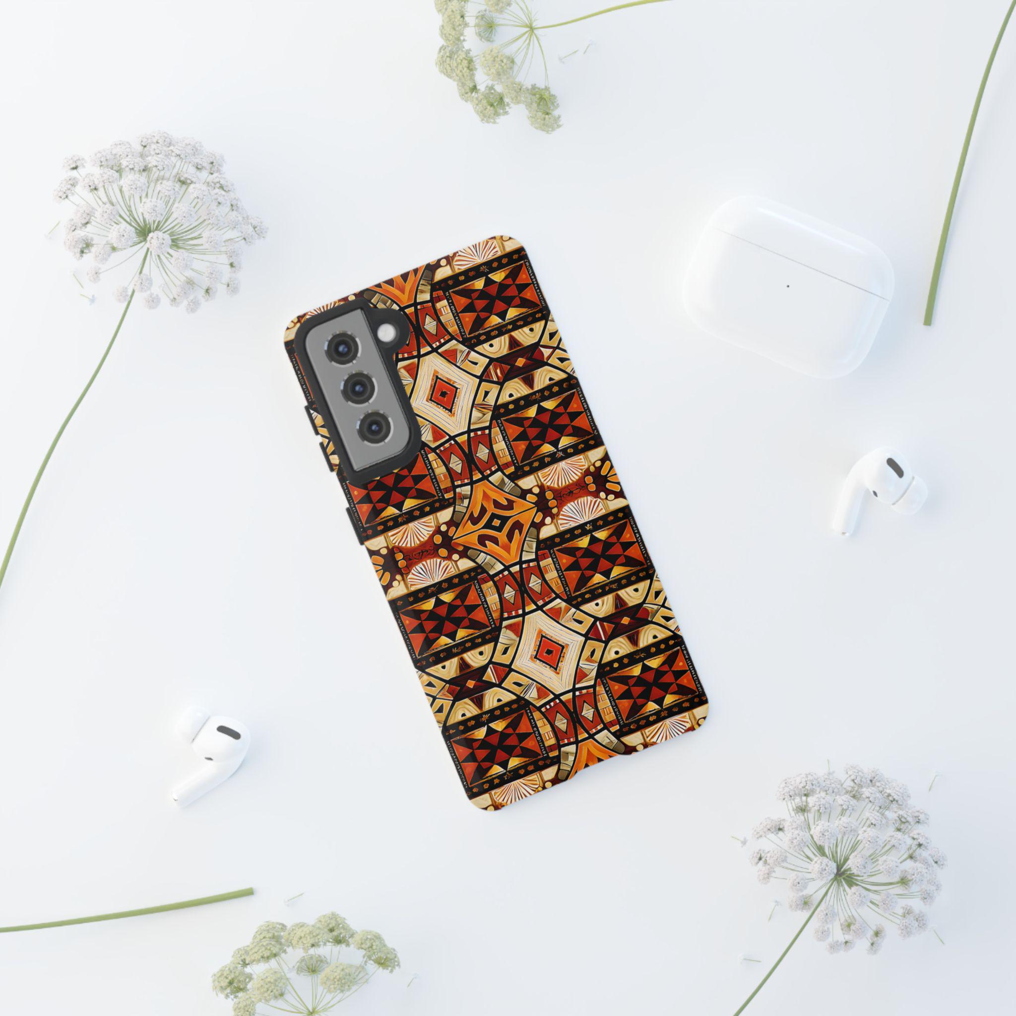 Tapa Too Tight Android Tough Case - Walt Smith Fiji Ocean Art - Supports ADE Reef Restoration
