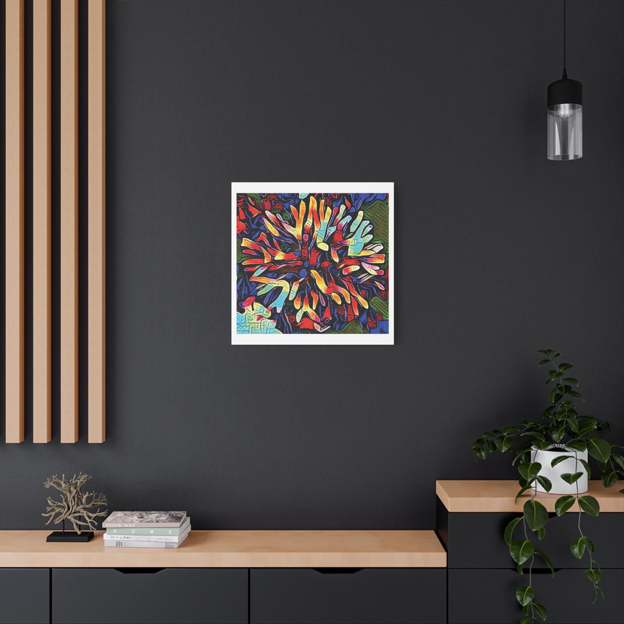 Coral Circus - Canvas Wall Art