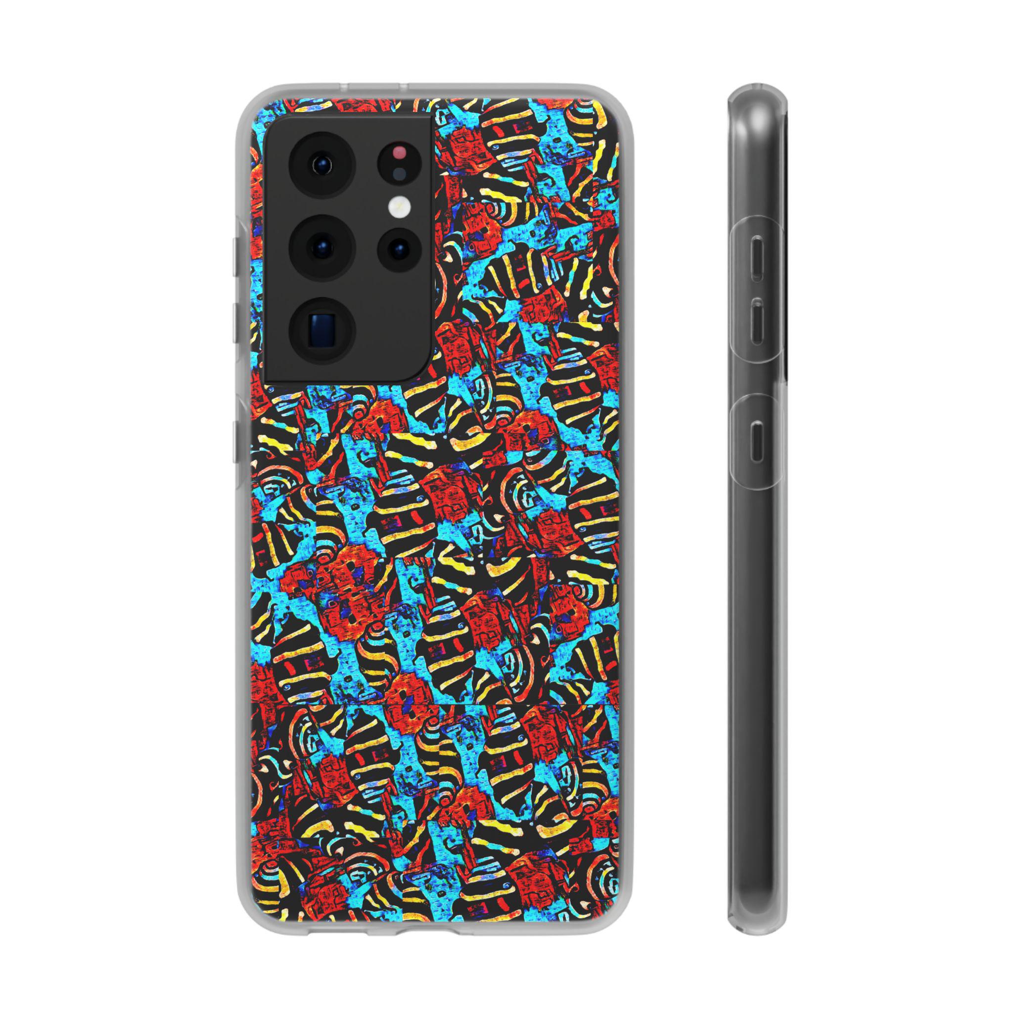 Small Snails Android Flexi Case - Walt Smith Fiji Ocean Art - Supports ADE Reef Restoration