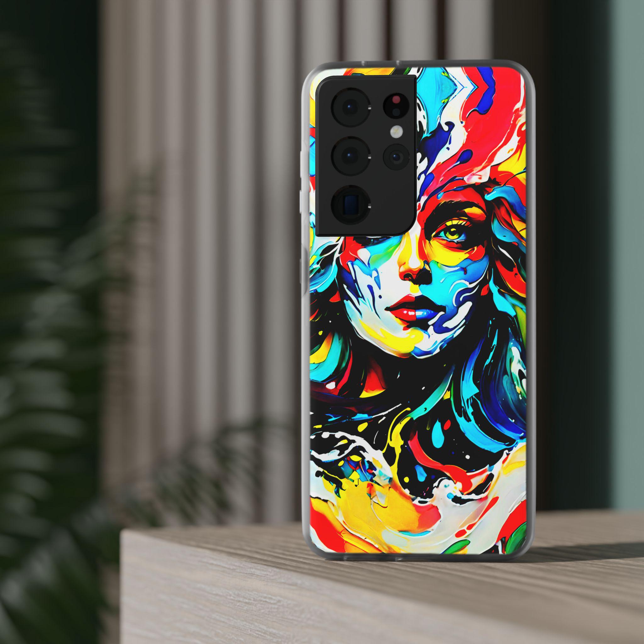 Wild Night Android Flexi Case - Walt Smith Fiji Ocean Art - Supports ADE Reef Restoration
