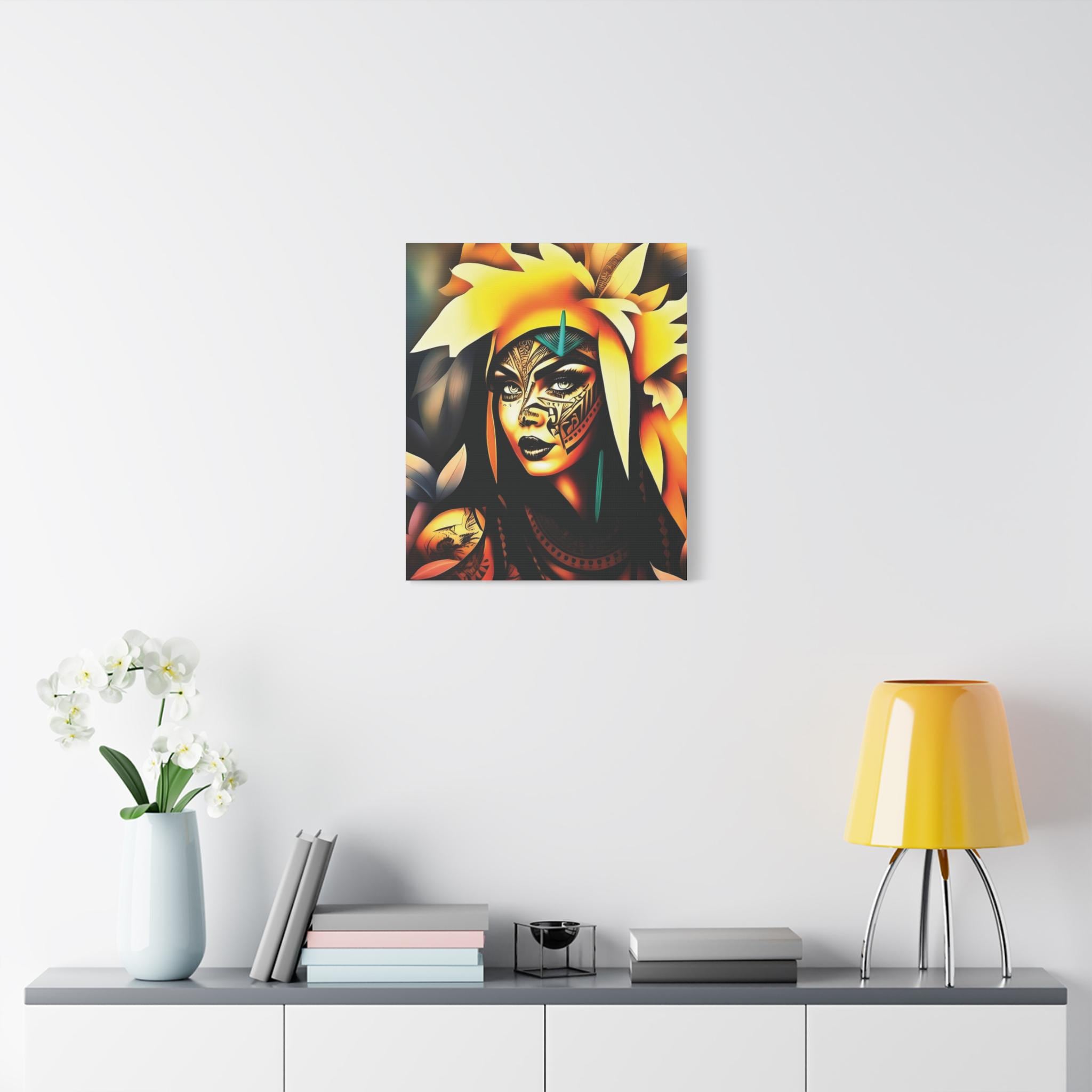 Poly Princess - Canvas Wall Art