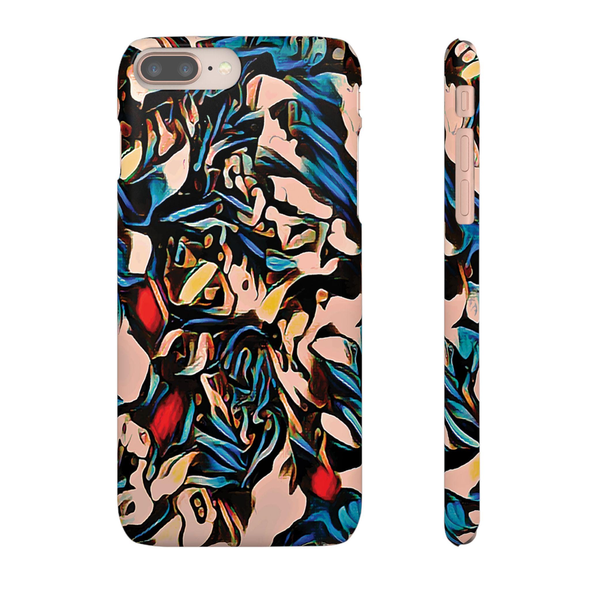Black Rose iPhone Snap Case - Walt Smith Fiji Ocean Art - Supports ADE Reef Restoration
