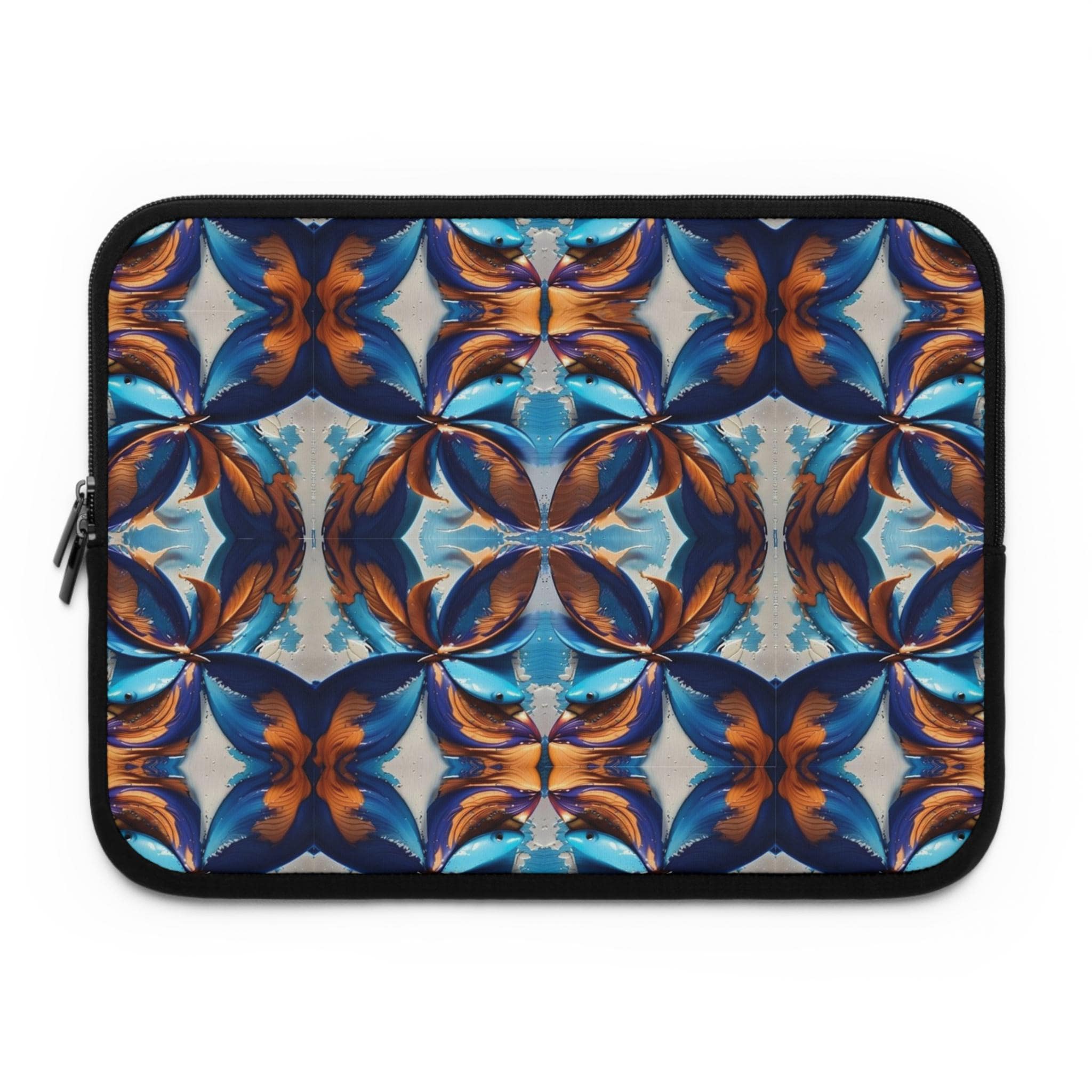 Blue Fan Quad - Laptop Sleeve