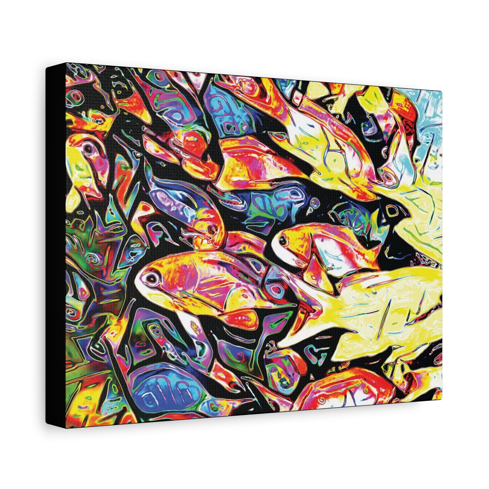 Busy Day Canvas Wall Art