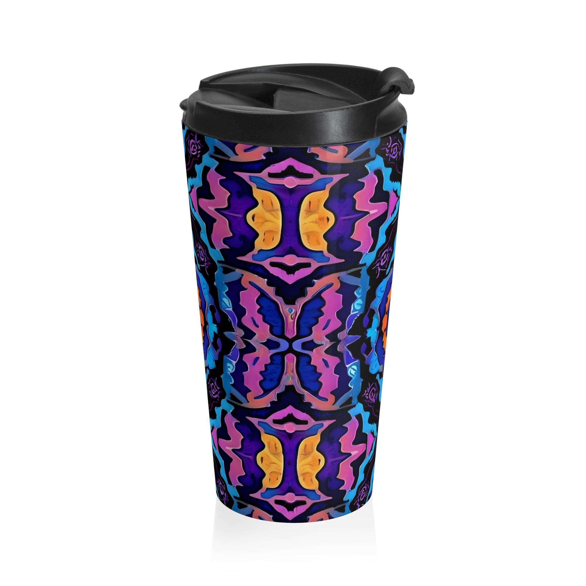 Purple H - Travel Mug