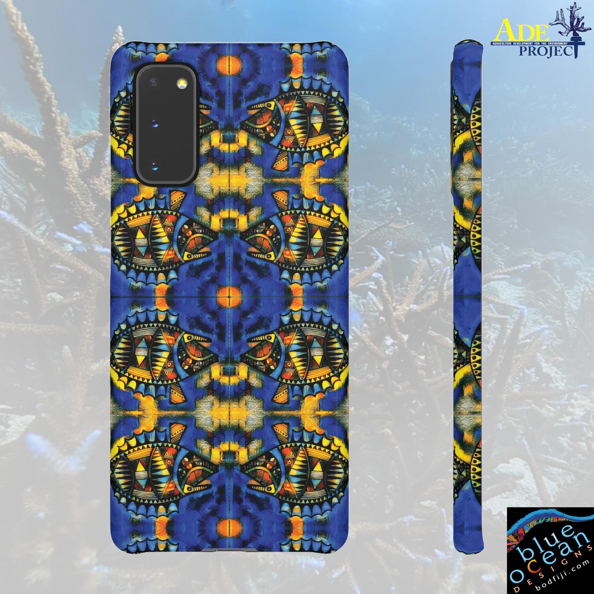 Unicorn Tang Android Snap Case - Walt Smith Fiji Ocean Art - Supports ADE Reef Restoration