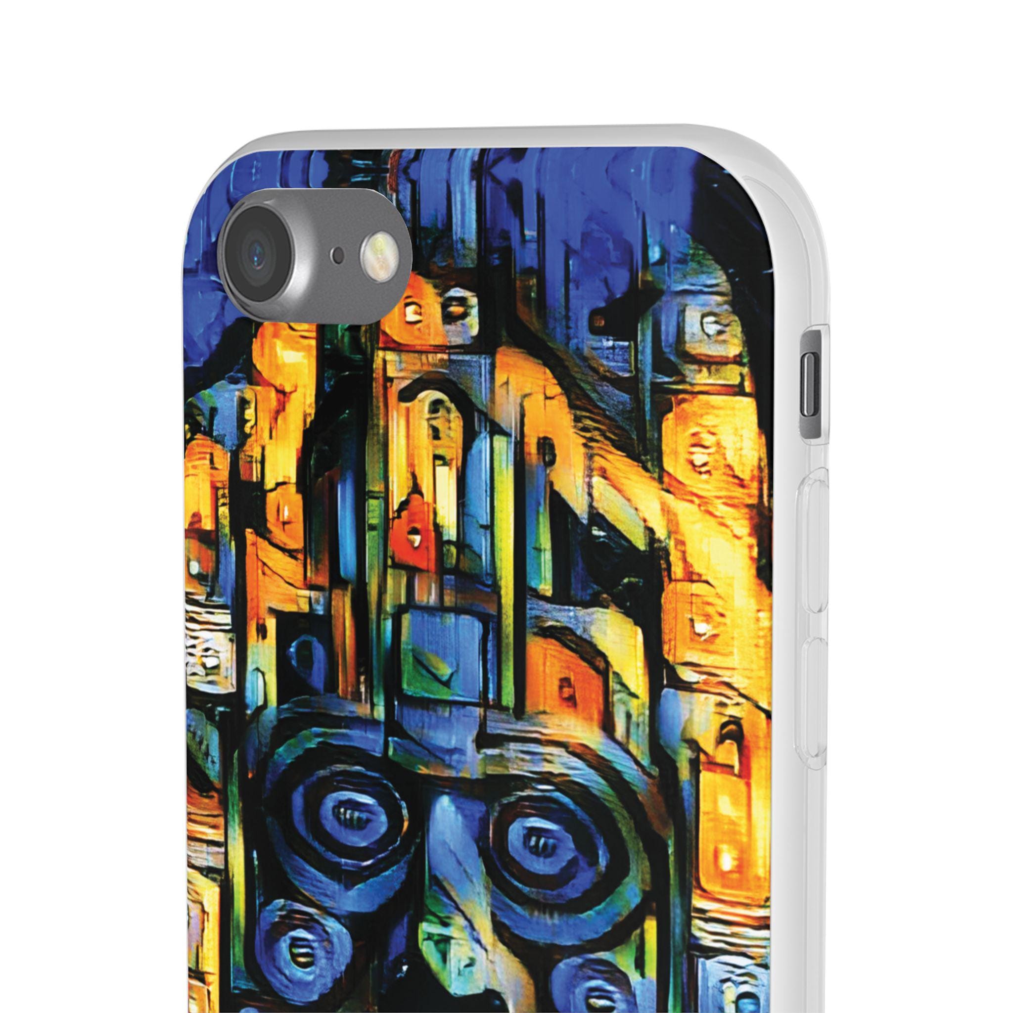 Purple Face iPhone Flexi Case - Walt Smith Fiji Ocean Art - Supports ADE Reef Restoration