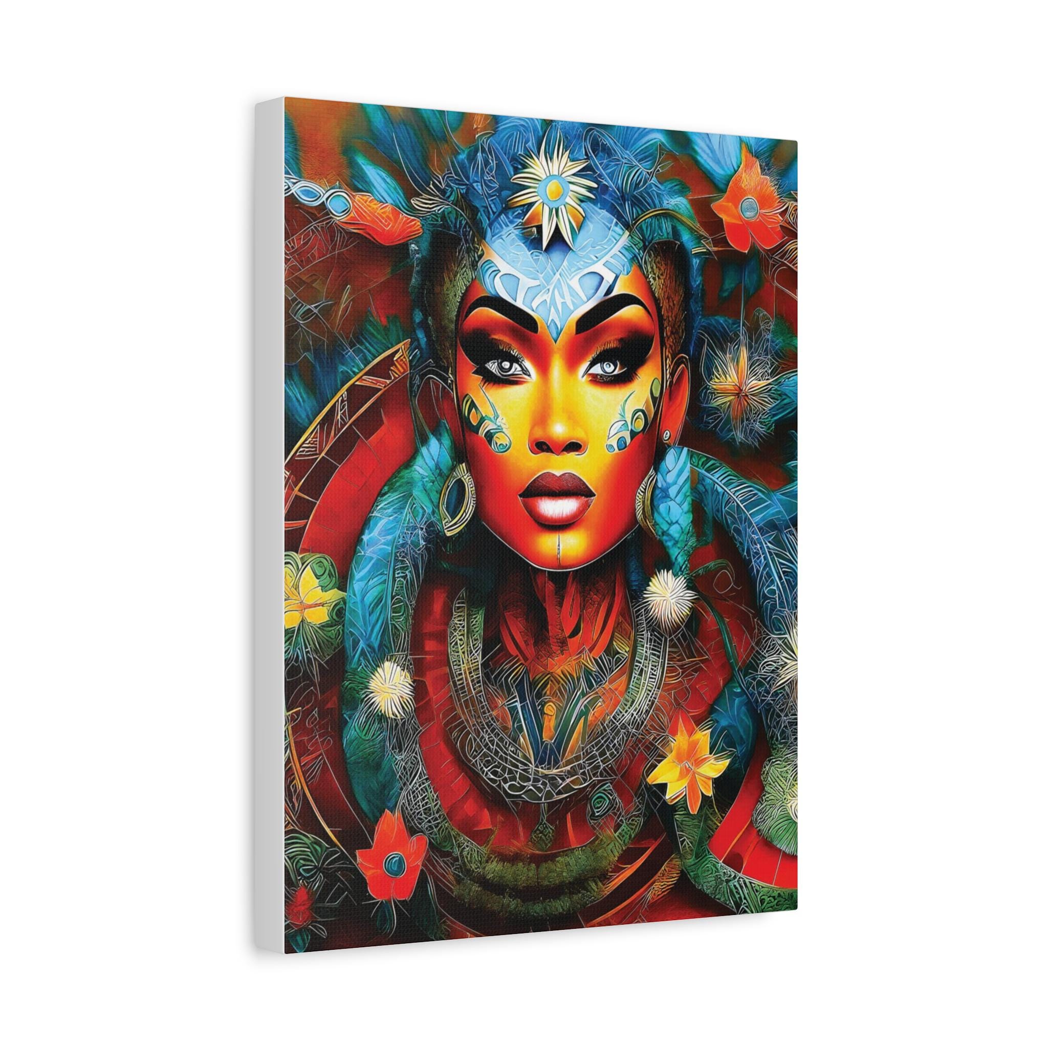 Blue Lace - Canvas Wall Art