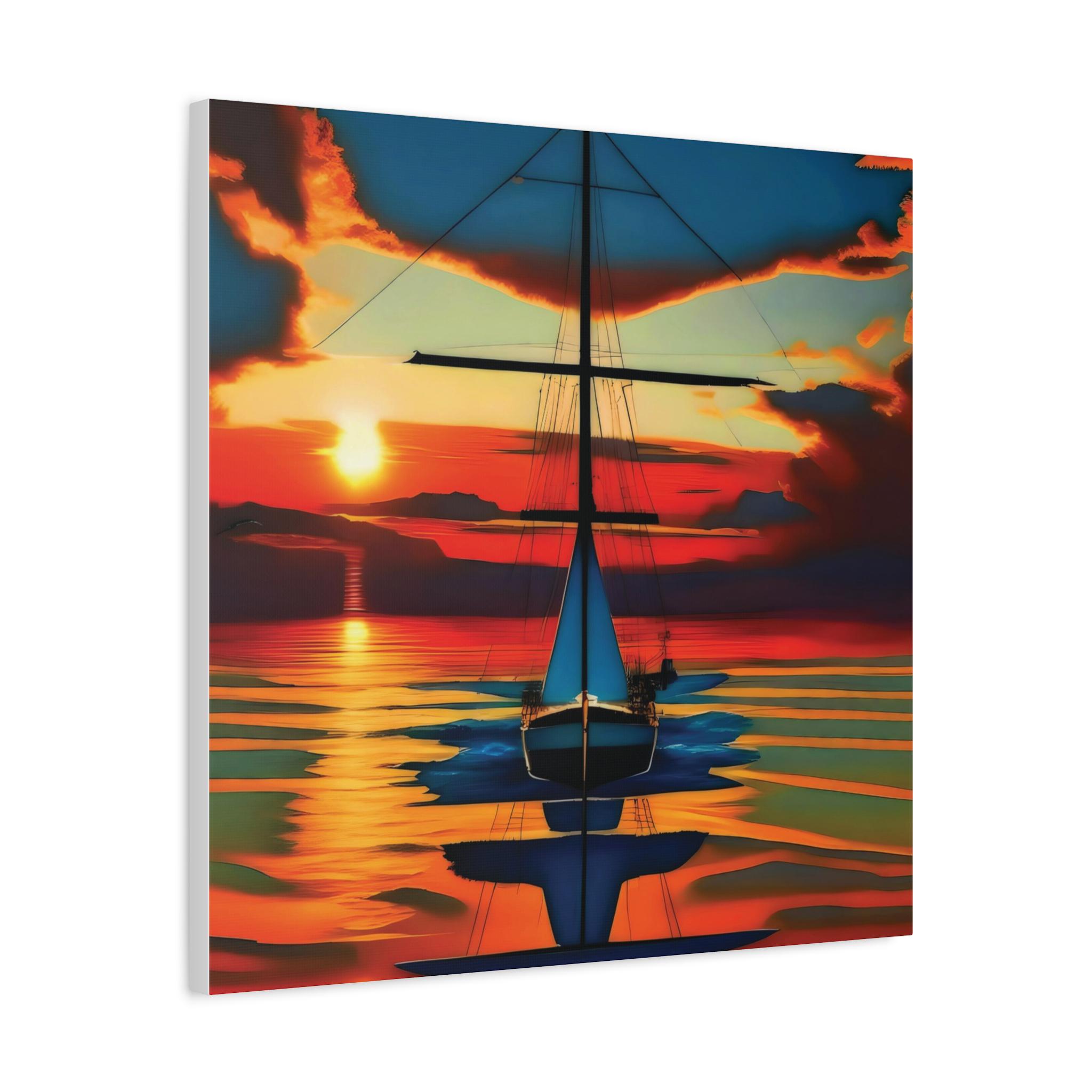 Night on the Water - Canvas Wall Art