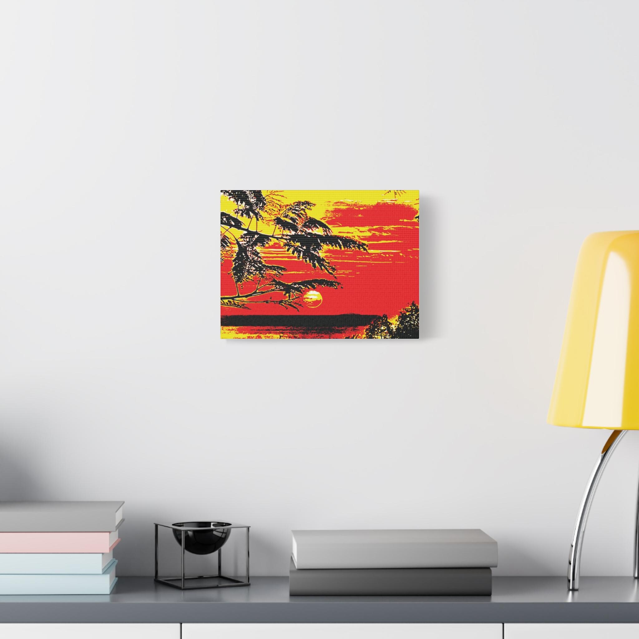 Red Night - Canvas Wall Art