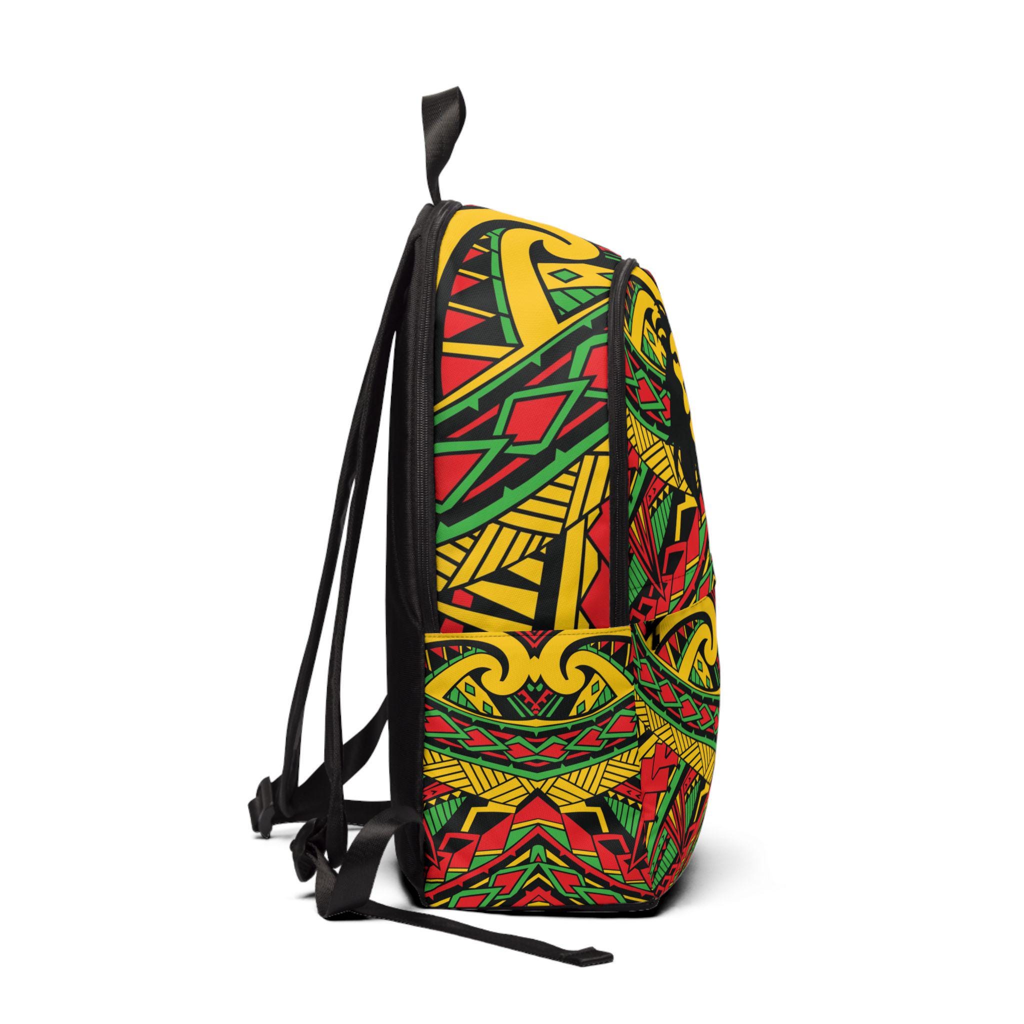 A Reggae Lion Back - Backpack