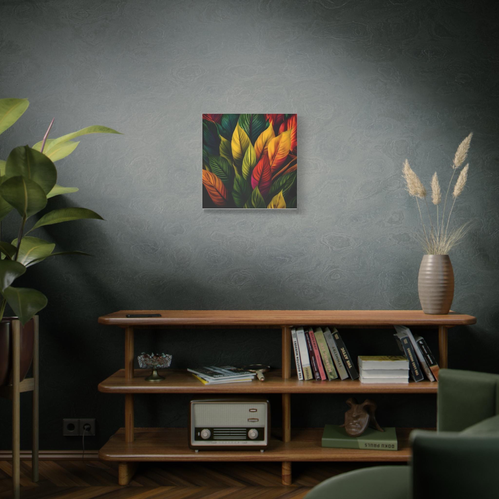 Colored Leaves - Canvas Wall Art