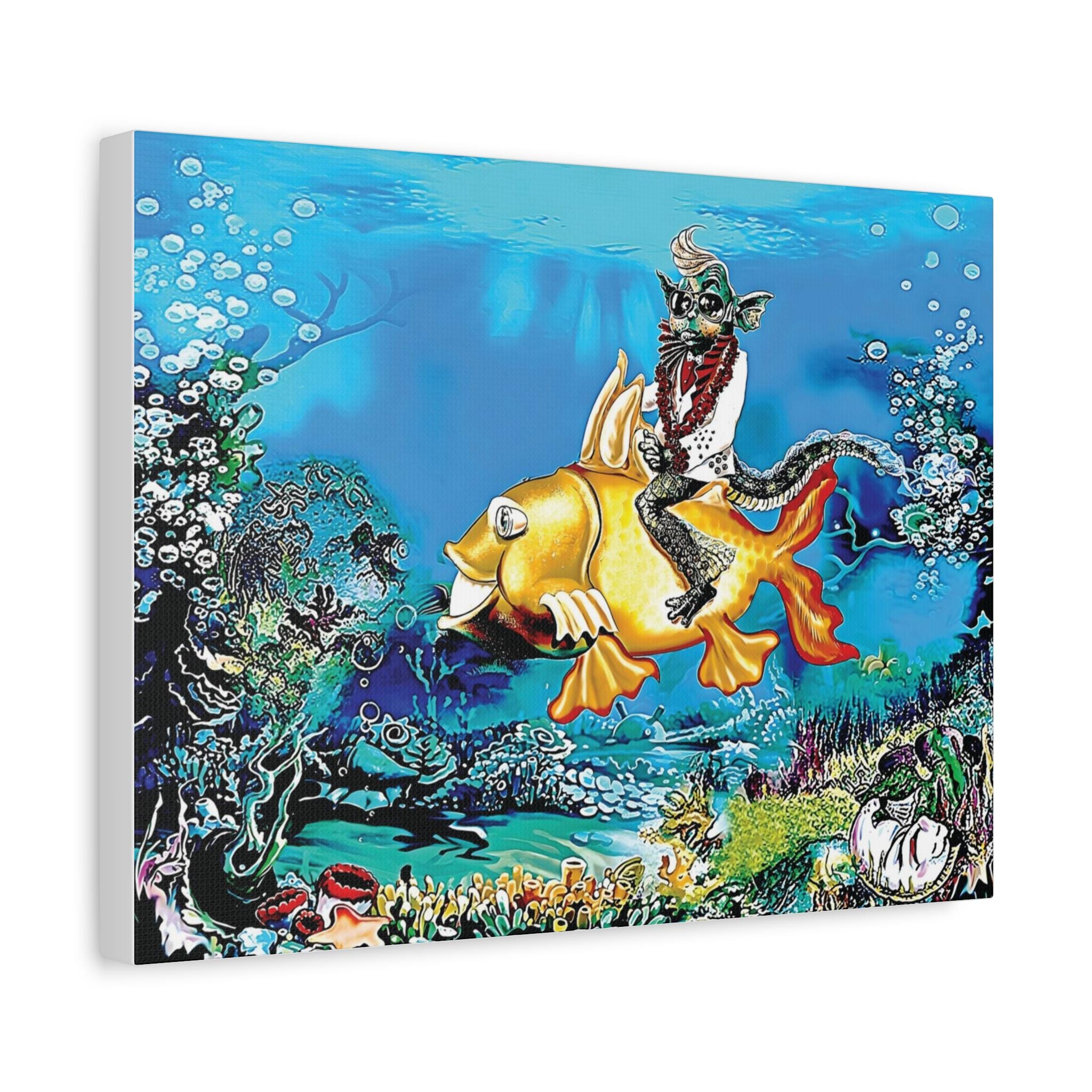 Elfish Baby - Canvas Wall Art