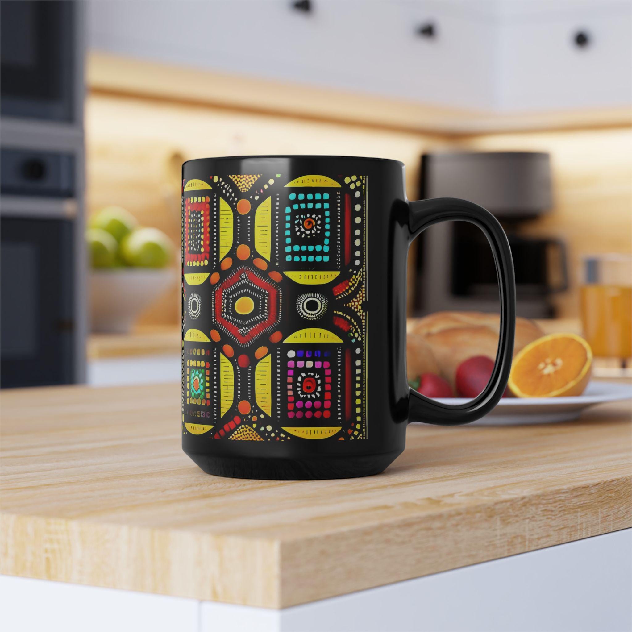 Square Dots - Coffee Mug