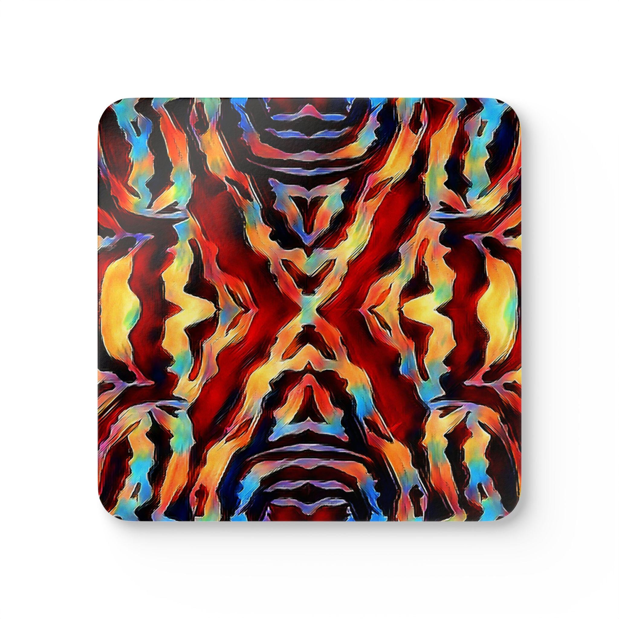Tiger C - Corkwood Coaster Set