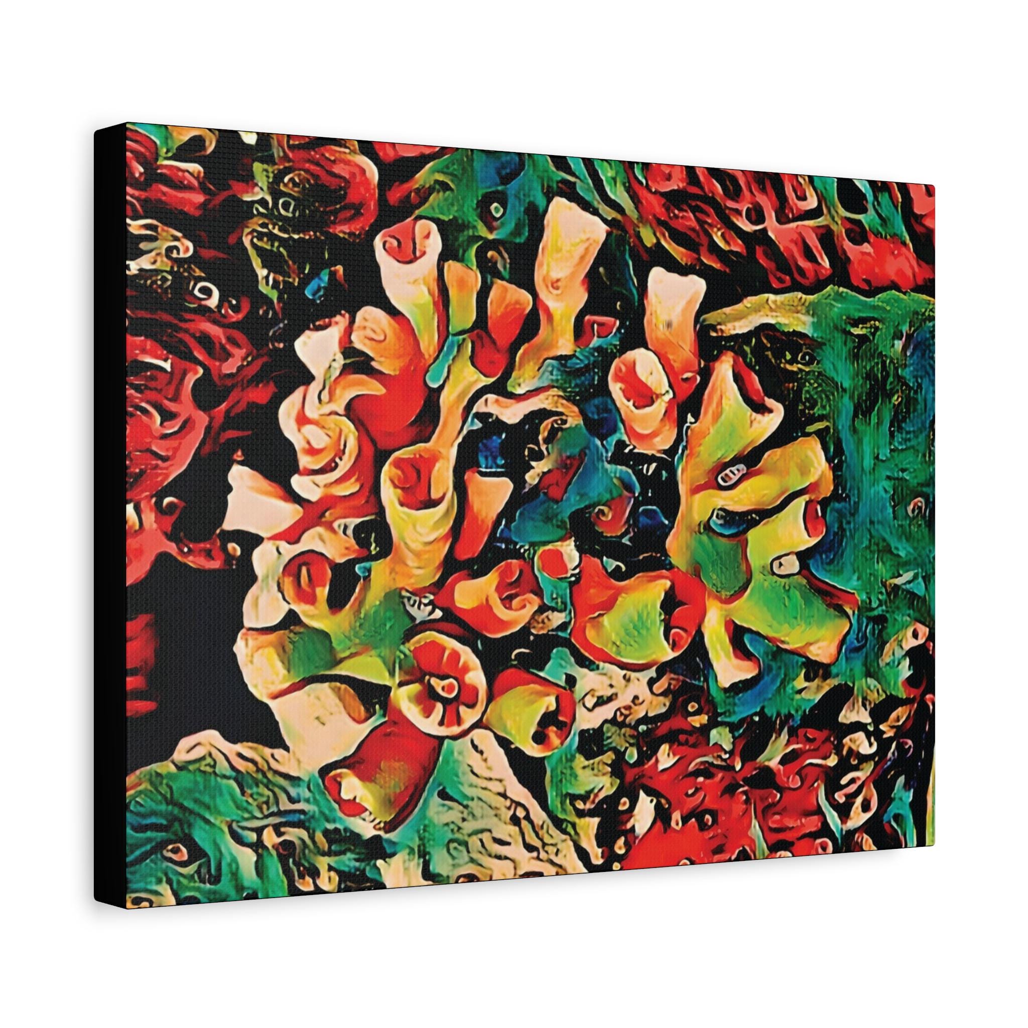 Tubular Canvas Wall Art