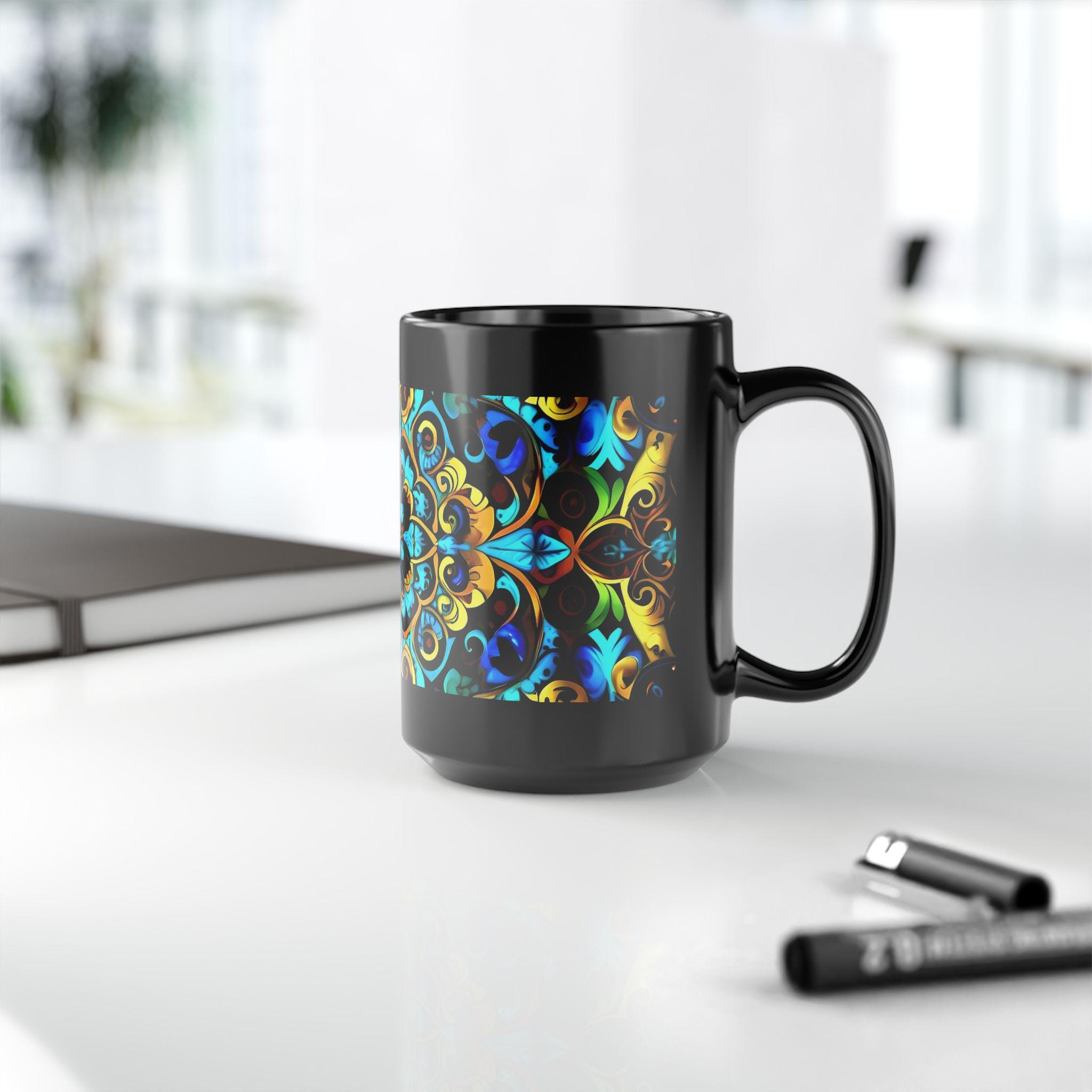 Blue Lace C - Coffee Mug