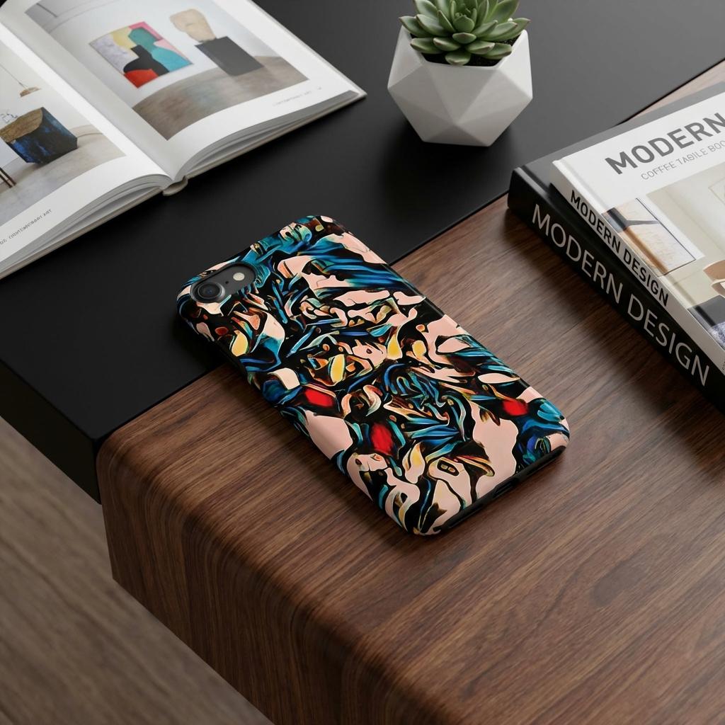 Black Rose iPhone Flexi Case - Walt Smith Fiji Ocean Art - Supports ADE Reef Restoration