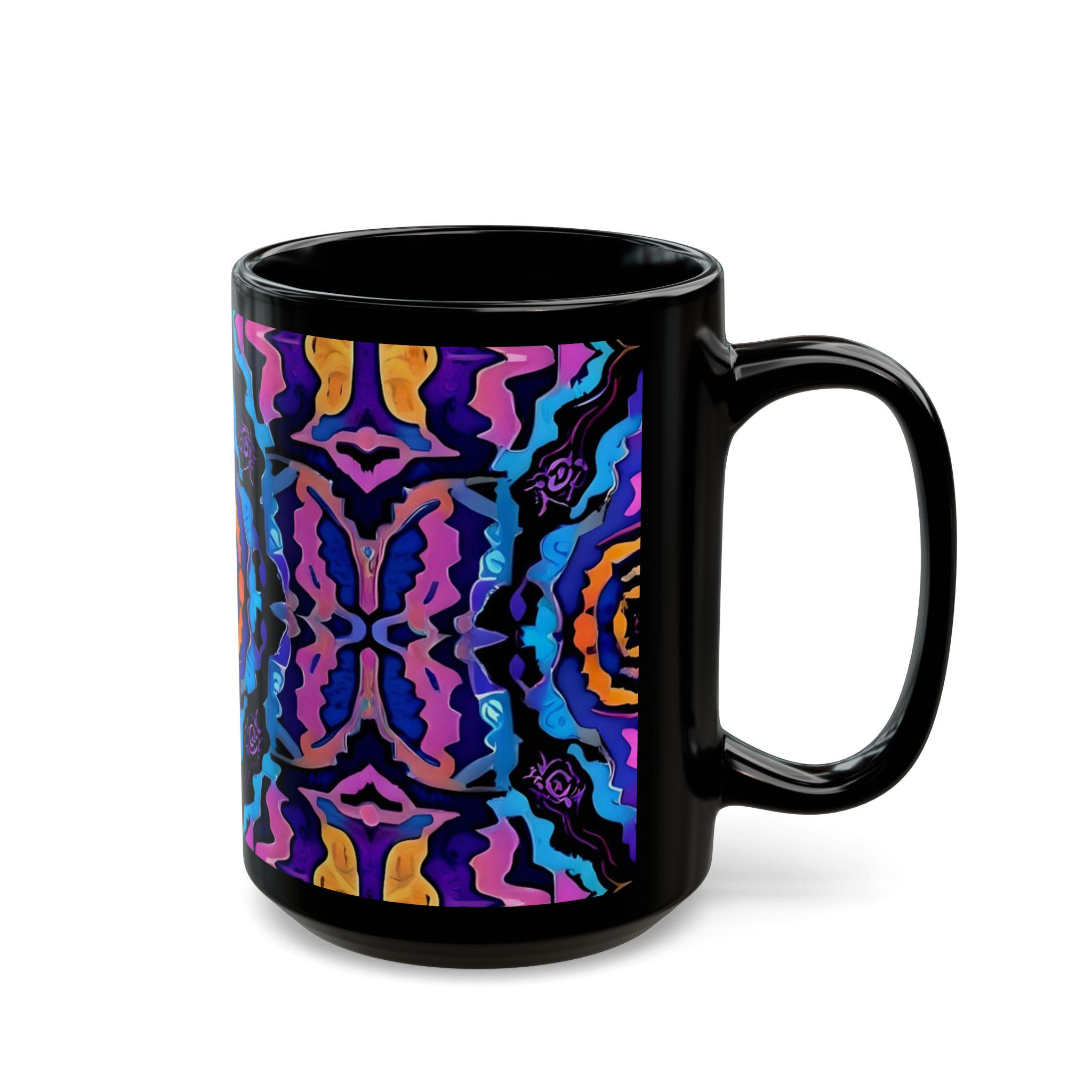 Purple H - Coffee Mug