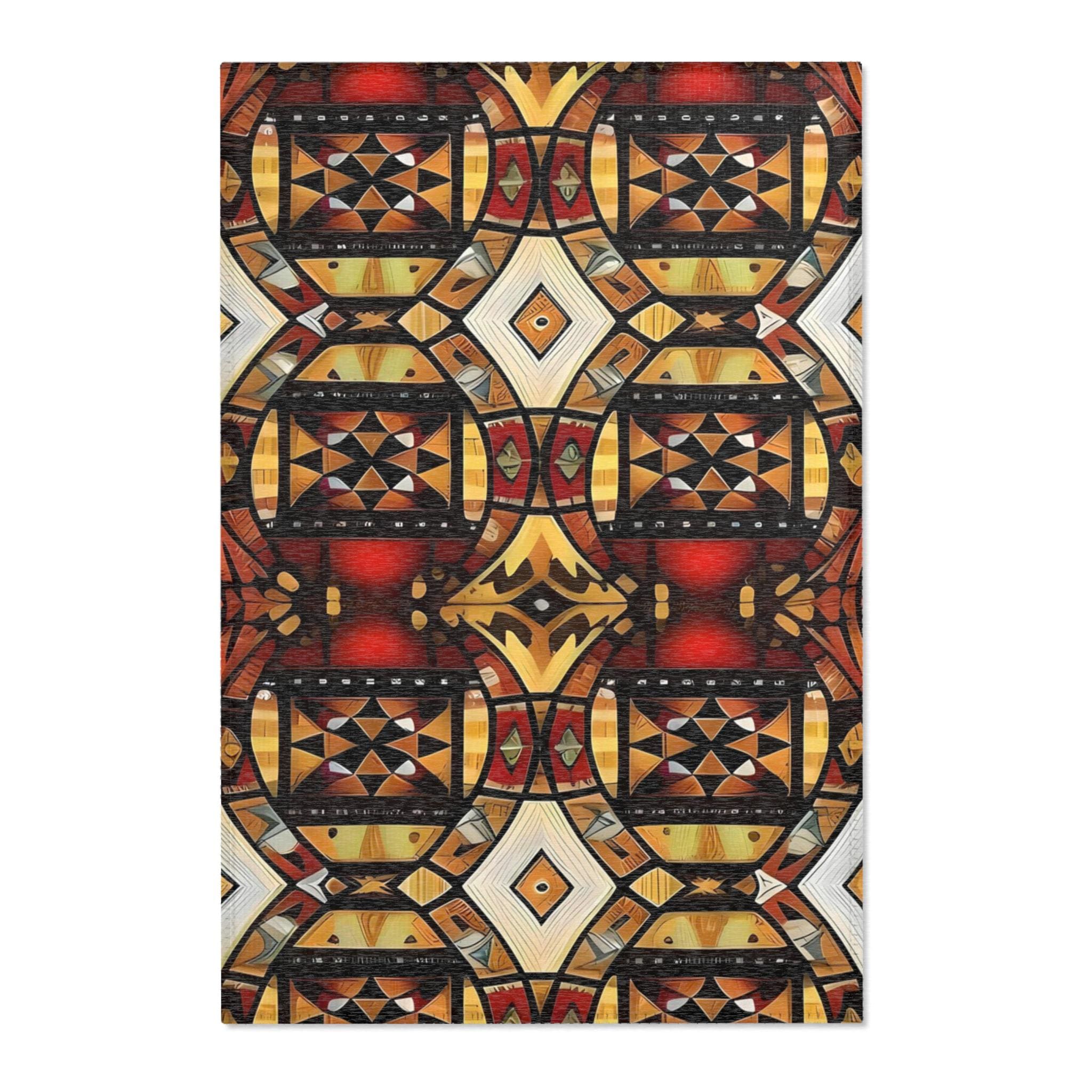 Tapa Squares A - Area Rug