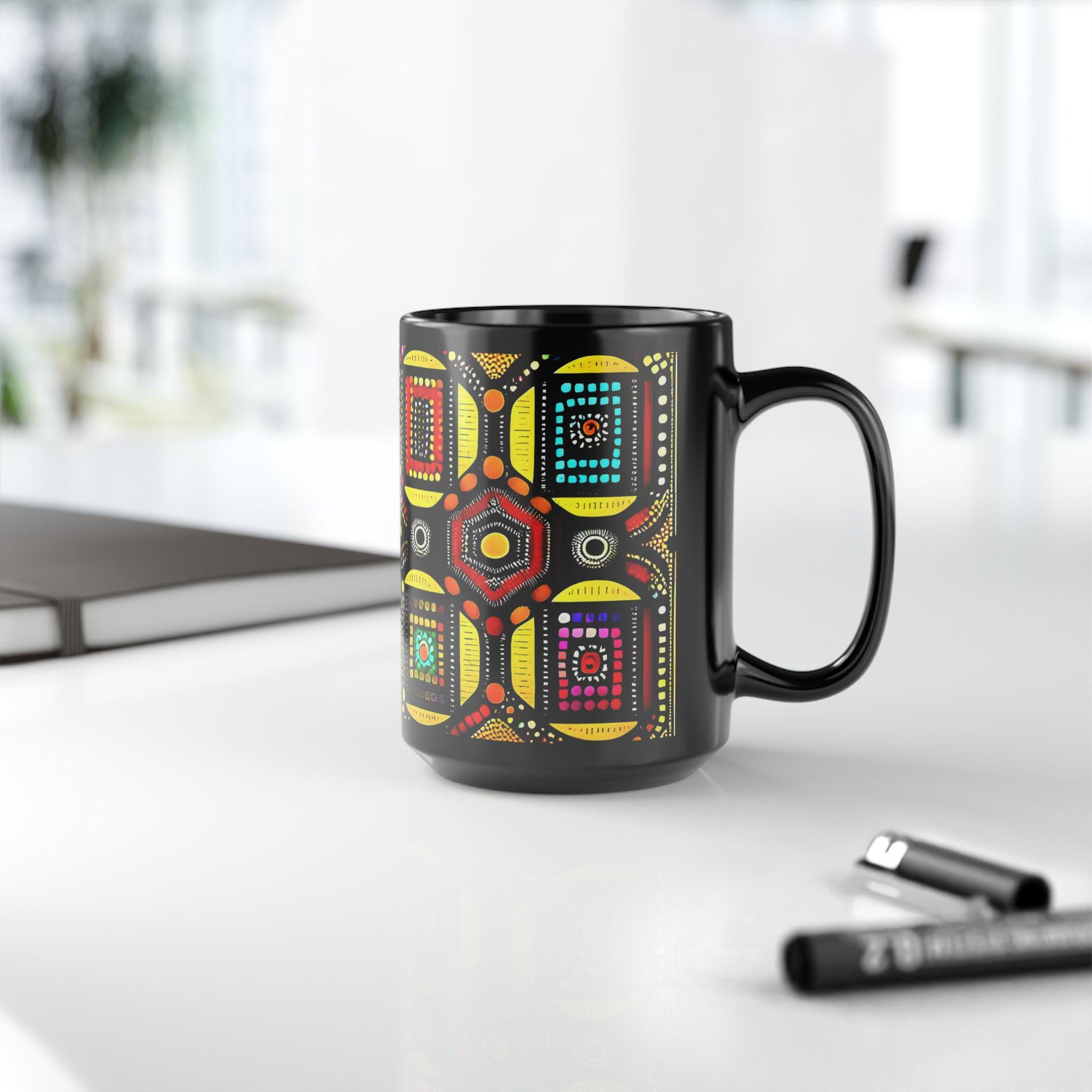 Square Dots - Coffee Mug