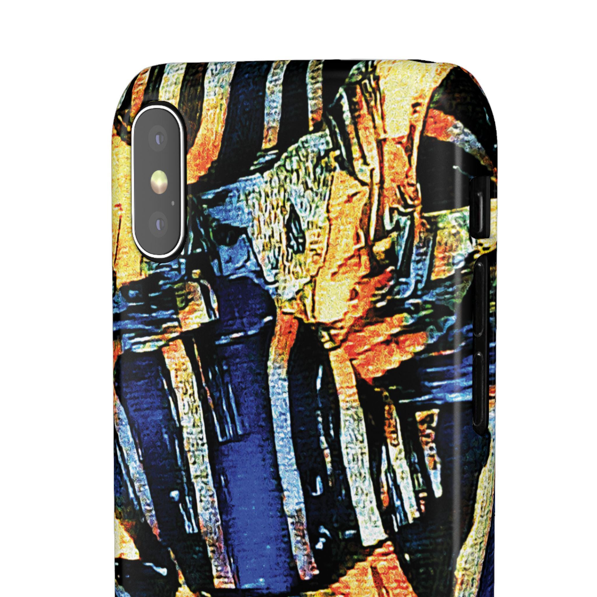 Snails in Blue iPhone Snap Case - Walt Smith Fiji Ocean Art - Supports ADE Reef Restoration