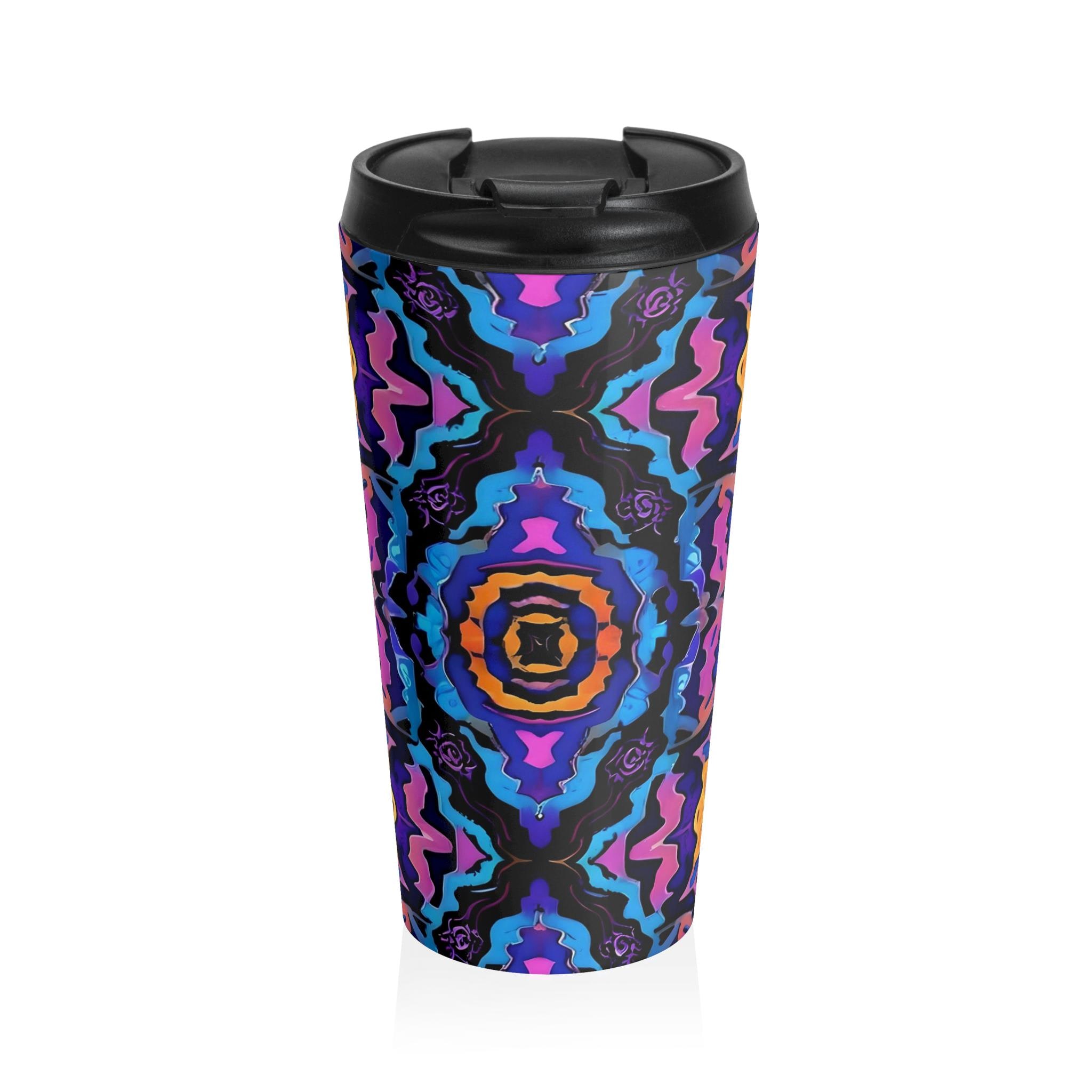 Purple H - Travel Mug