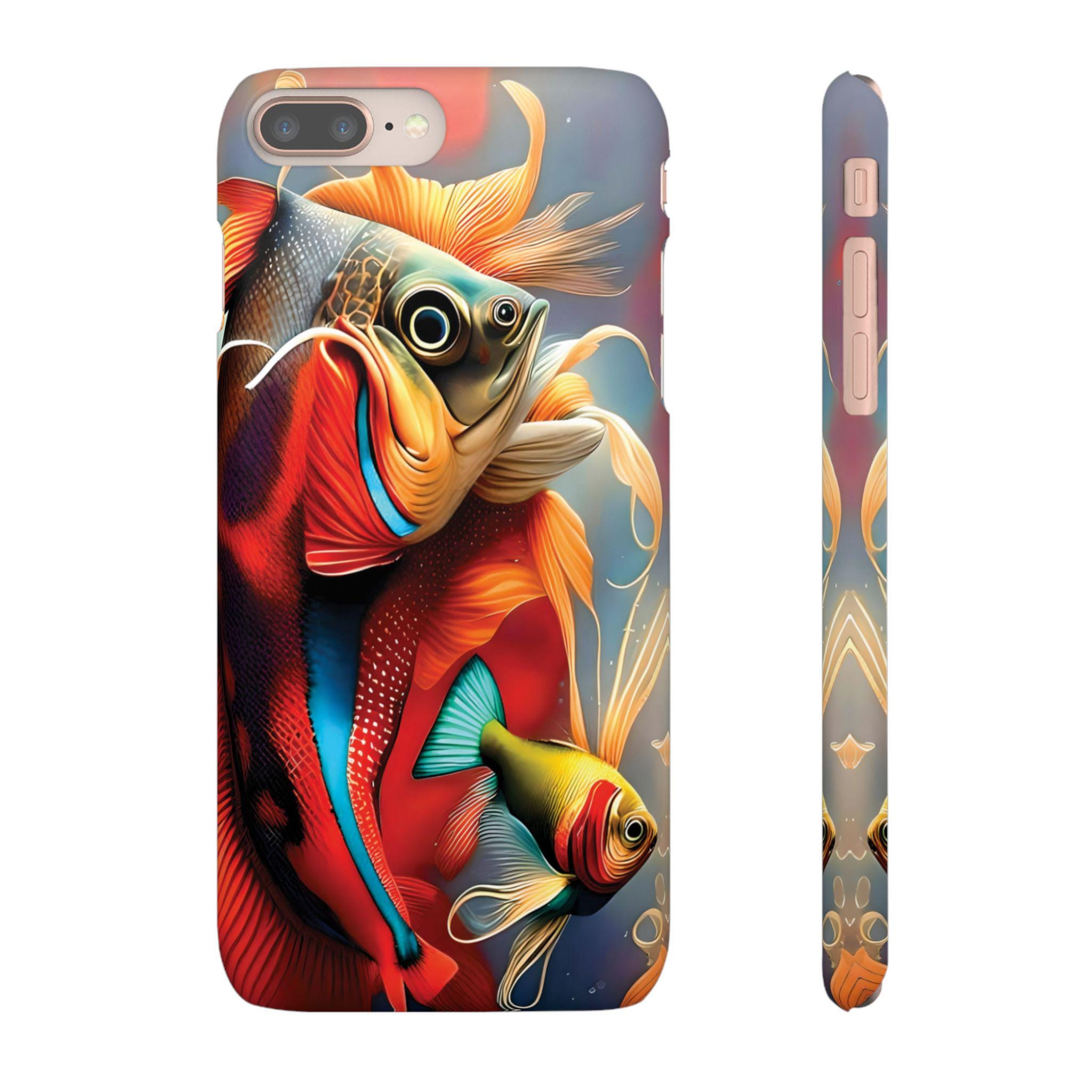Mr Fish iPhone Snap Case - Walt Smith Fiji Ocean Art - Supports ADE Reef Restoration