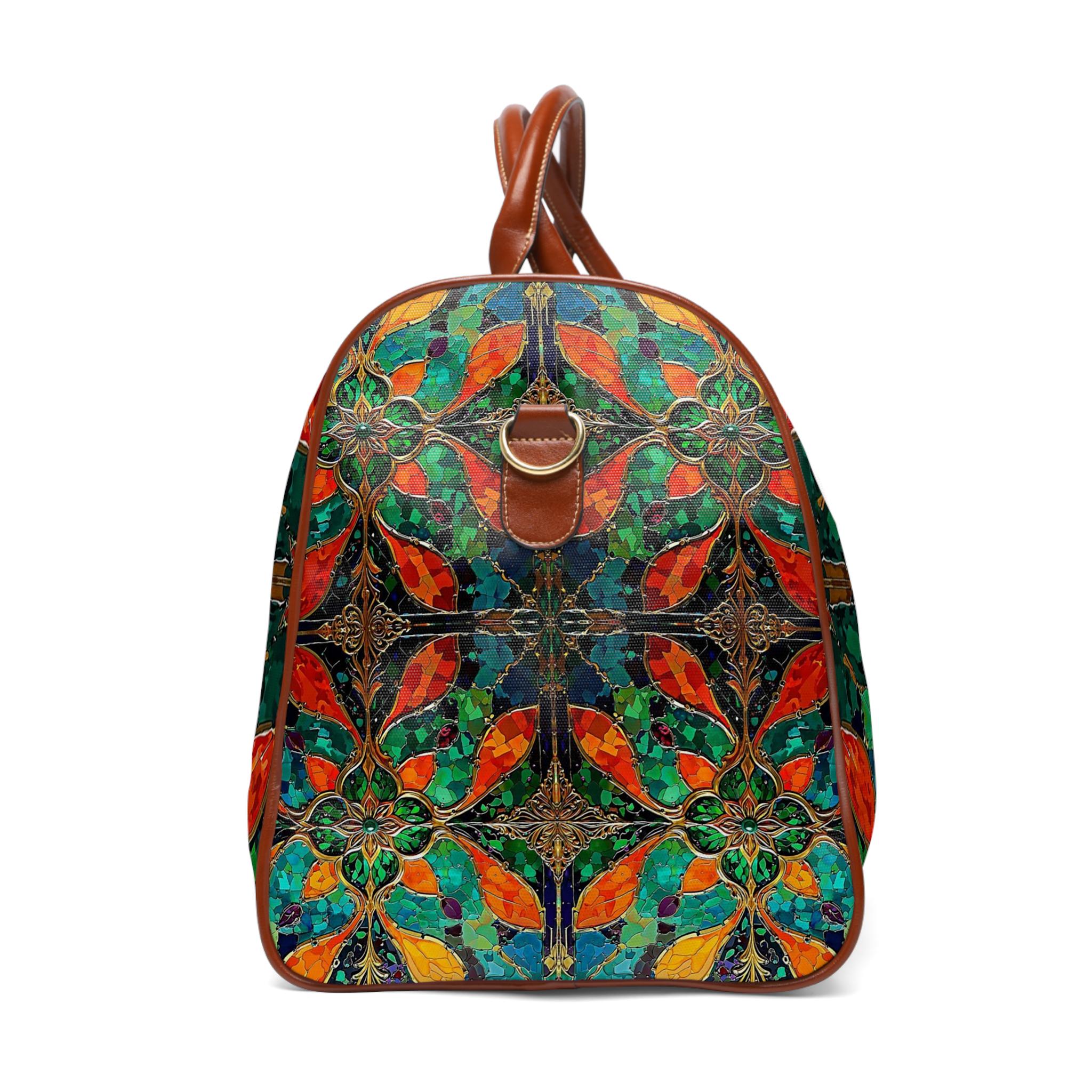 Morocco Tile - Waterproof Travel Bag