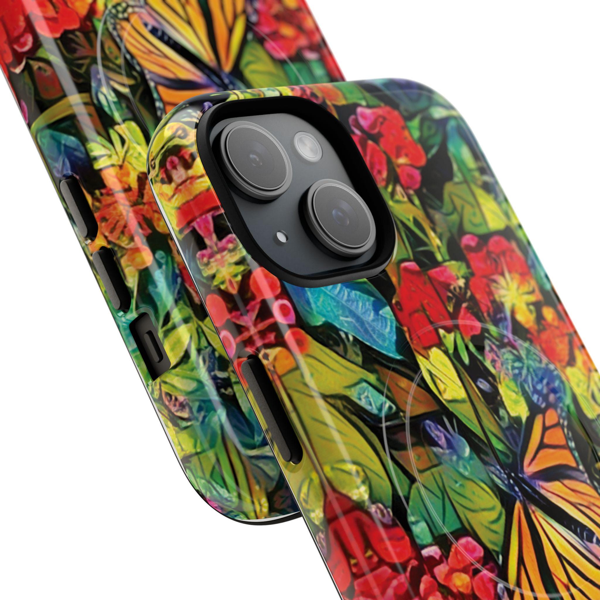 Monarch Garden iPhone Magnetic Case - Walt Smith Fiji Ocean Art - Supports ADE Reef Restoration